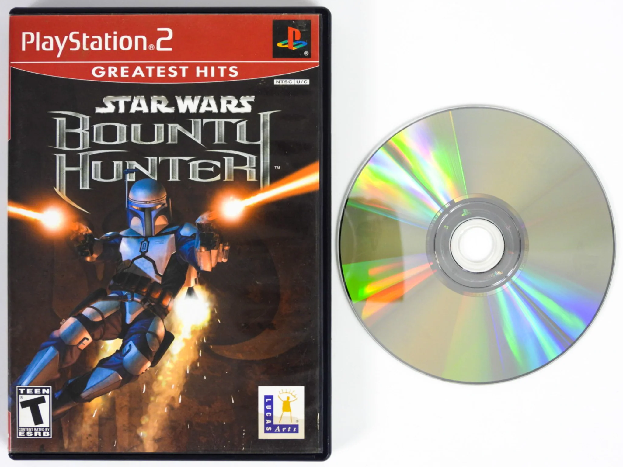 Star Wars Bounty Hunter [Greatest Hits] (PlayStation 2 / PS2) - Image 4
