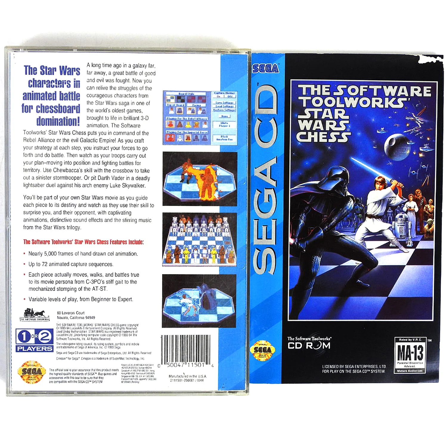 Star Wars Chess (Sega CD) - Image 2