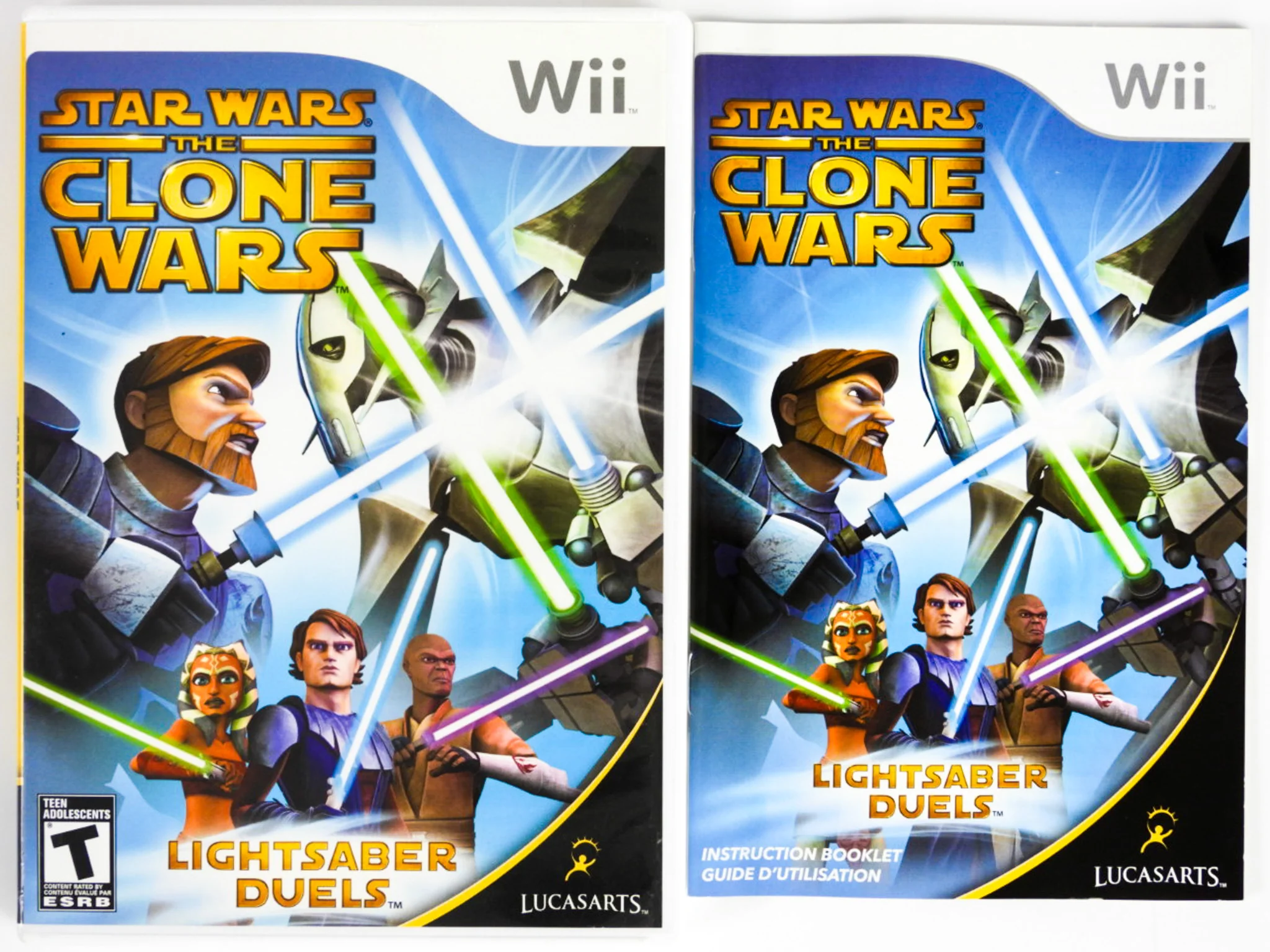 Star Wars Clone Wars Lightsaber Duels (Nintendo Wii) - Image 3