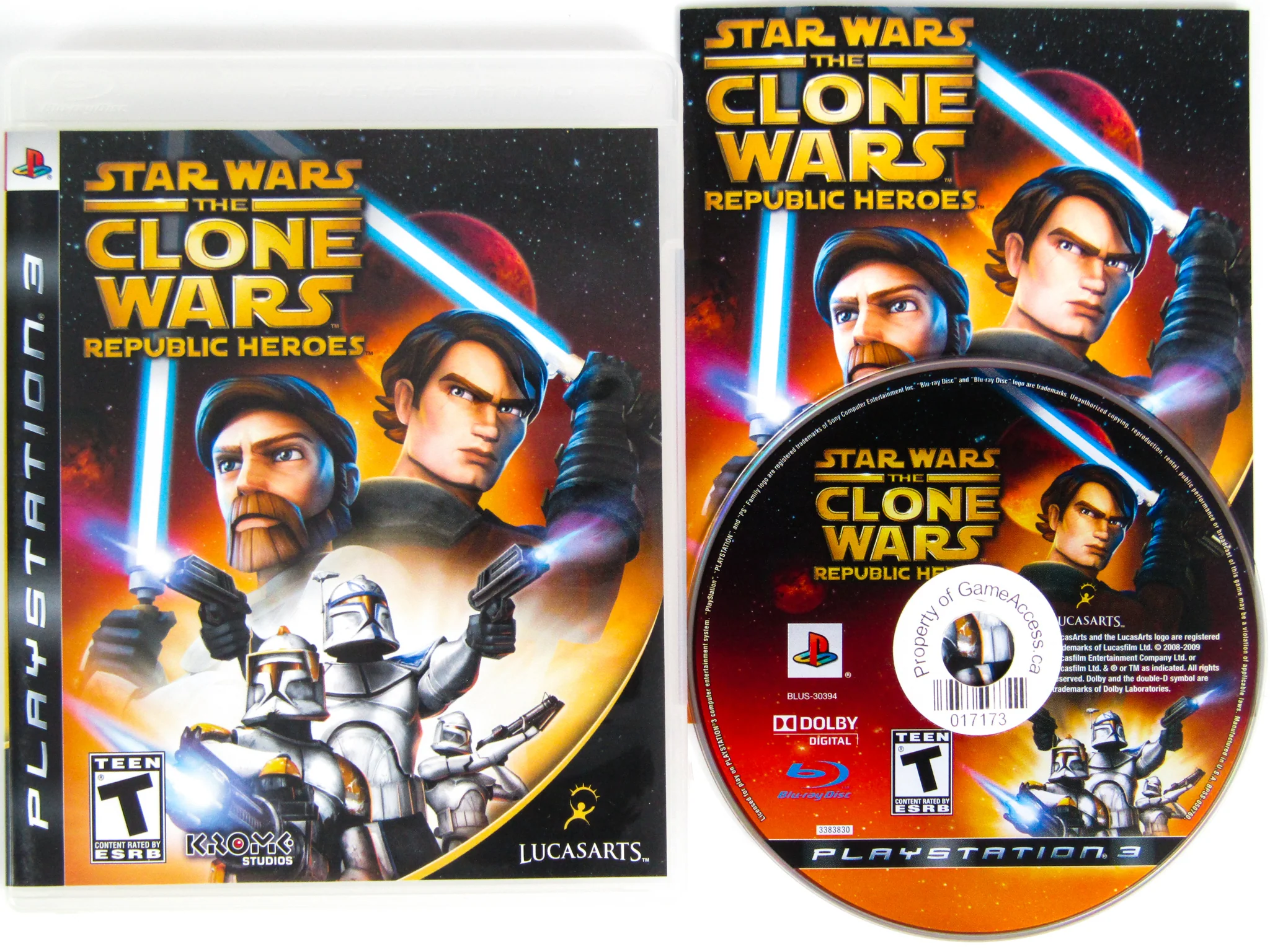 Star Wars Clone Wars: Republic Heroes (PlayStation 3 / PS3) - Image 2