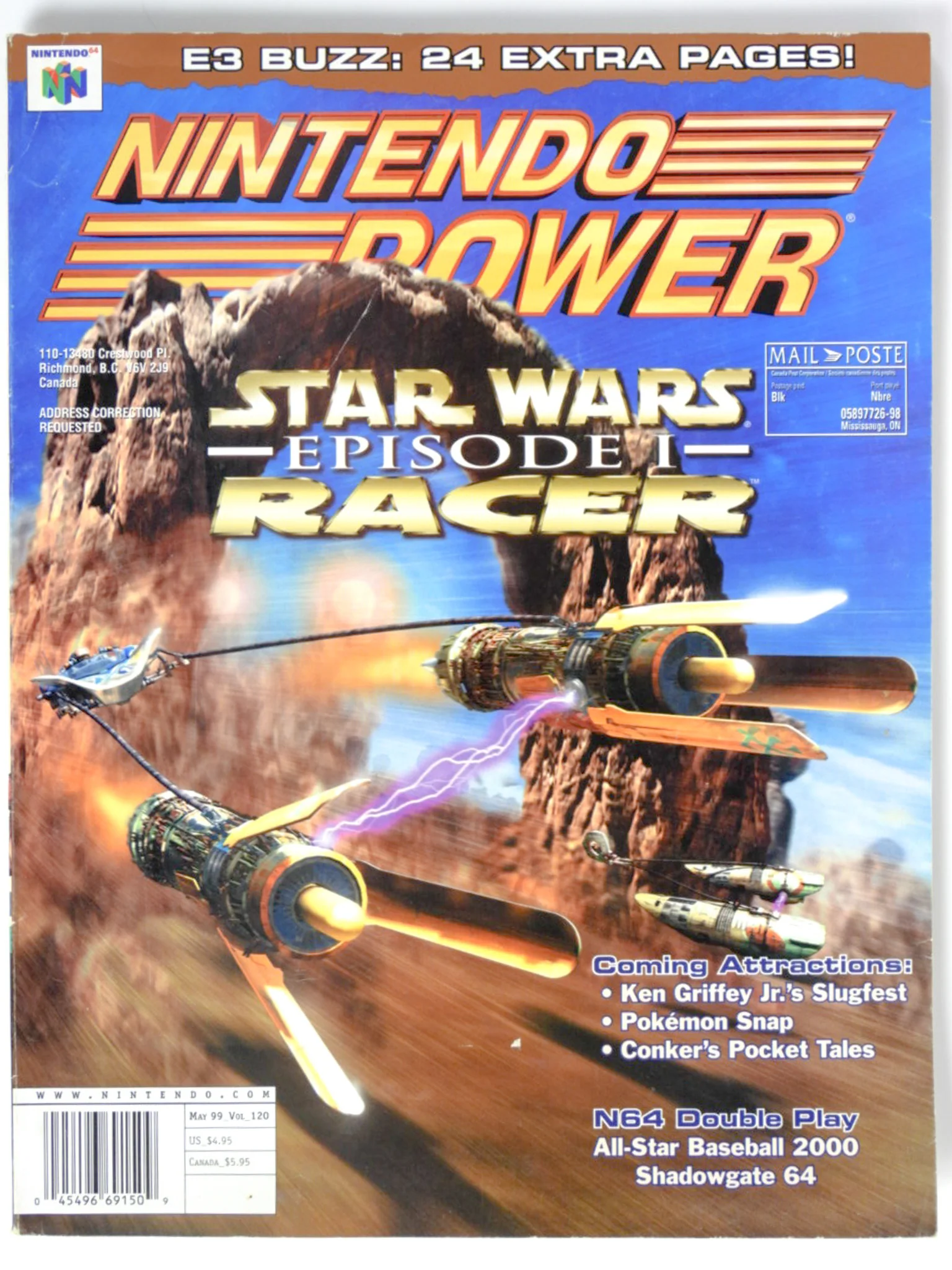 Star Wars Episode 1 Racer [Volume 120] [Nintendo Power] (Magazines) - Image 11