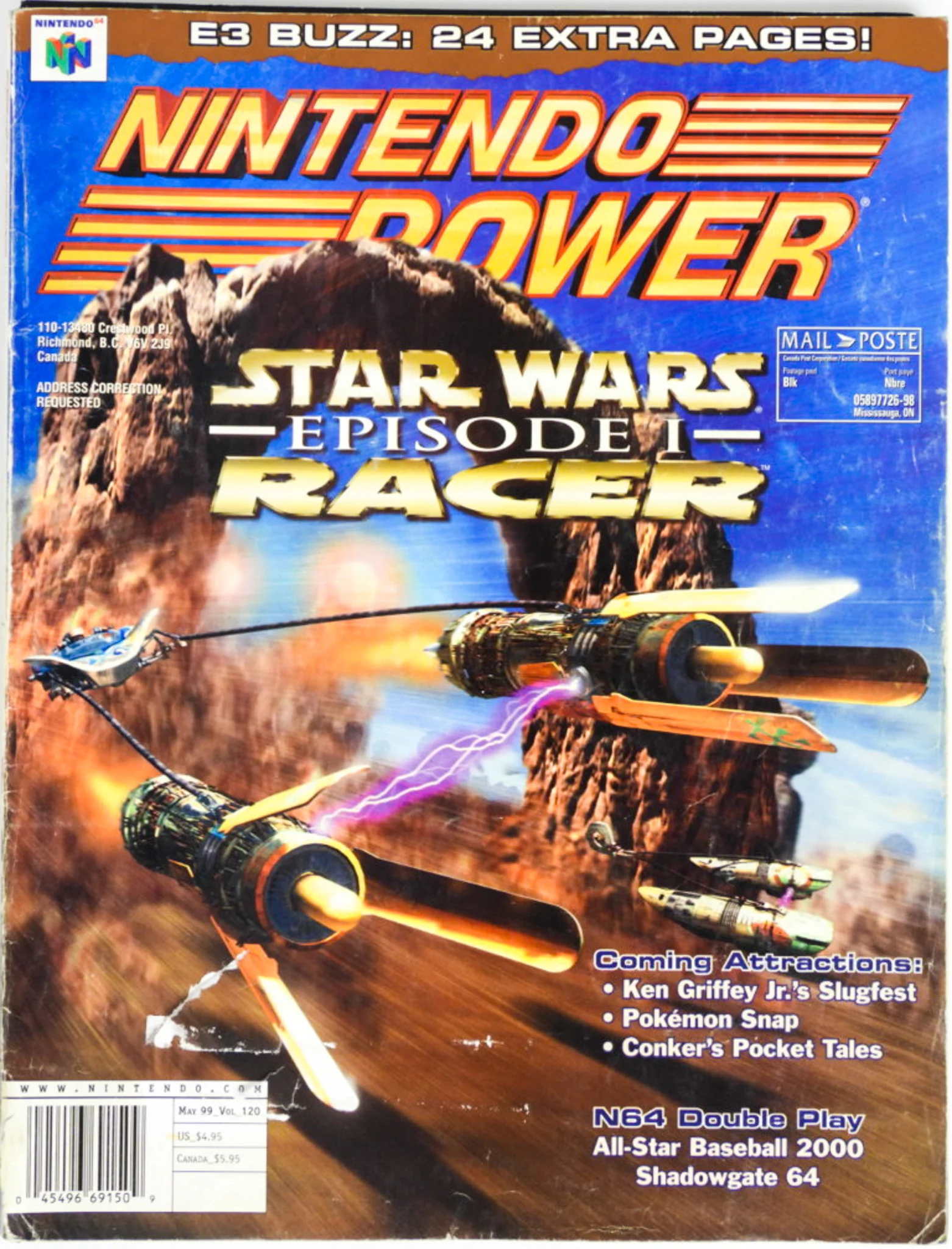 Star Wars Episode 1 Racer [Volume 120] [Nintendo Power] (Magazines) - Image 4