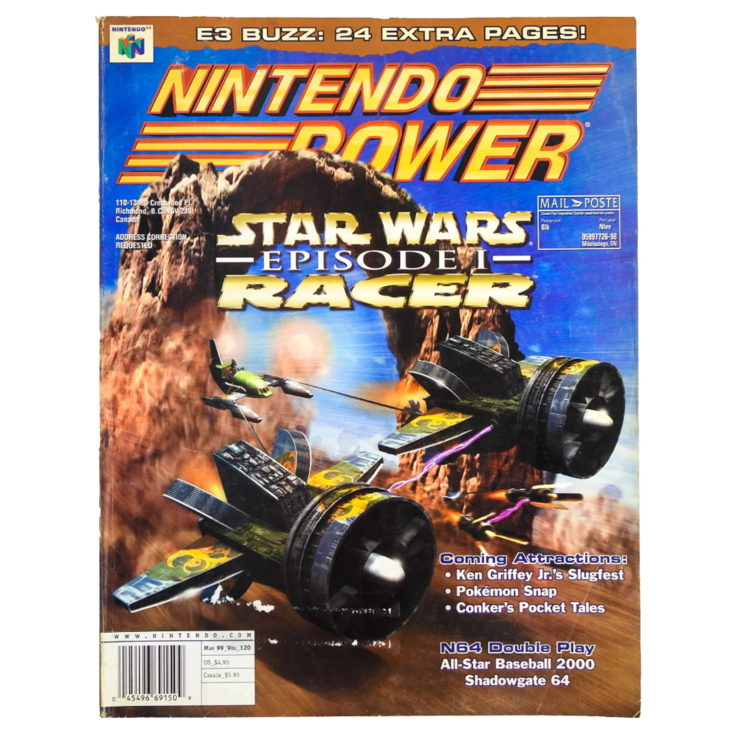 Star Wars Episode 1 Racer [Volume 120] [Nintendo Power] (Magazines) - Image 8