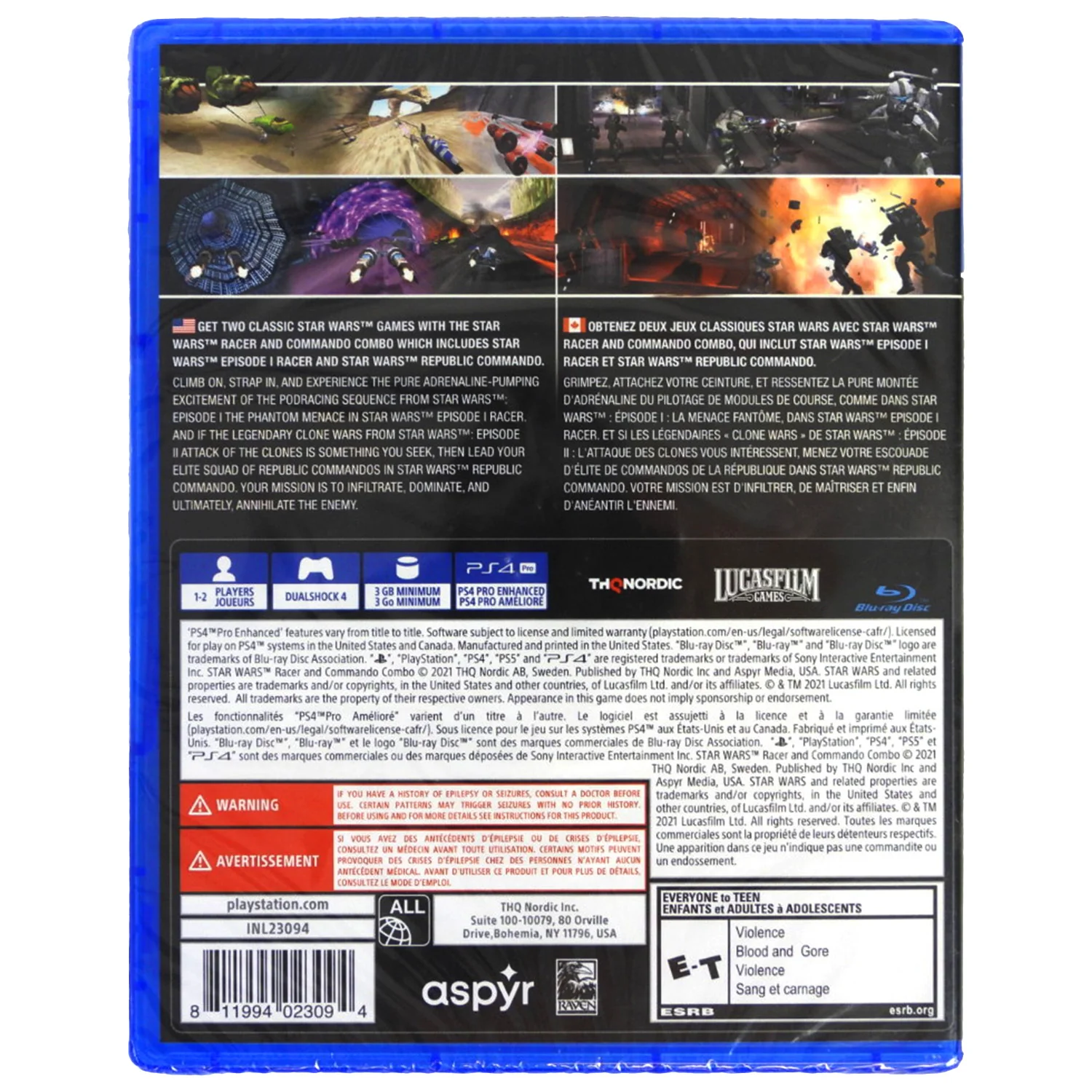 Star Wars Racer & Commando Combo (PlayStation 4 / PS4) - Image 2