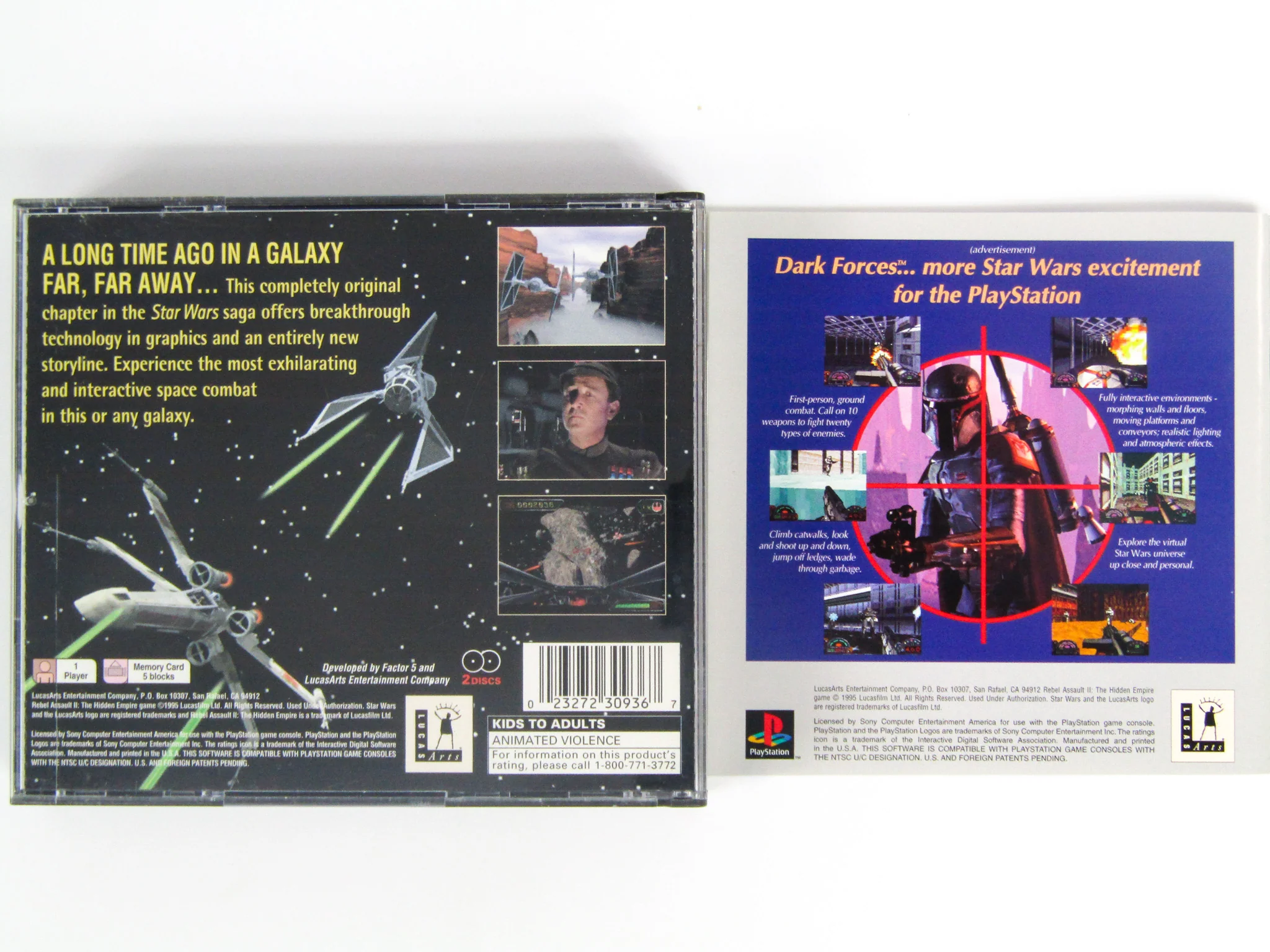 Star Wars Rebel Assault 2 (PlayStation / PS1) - Image 3