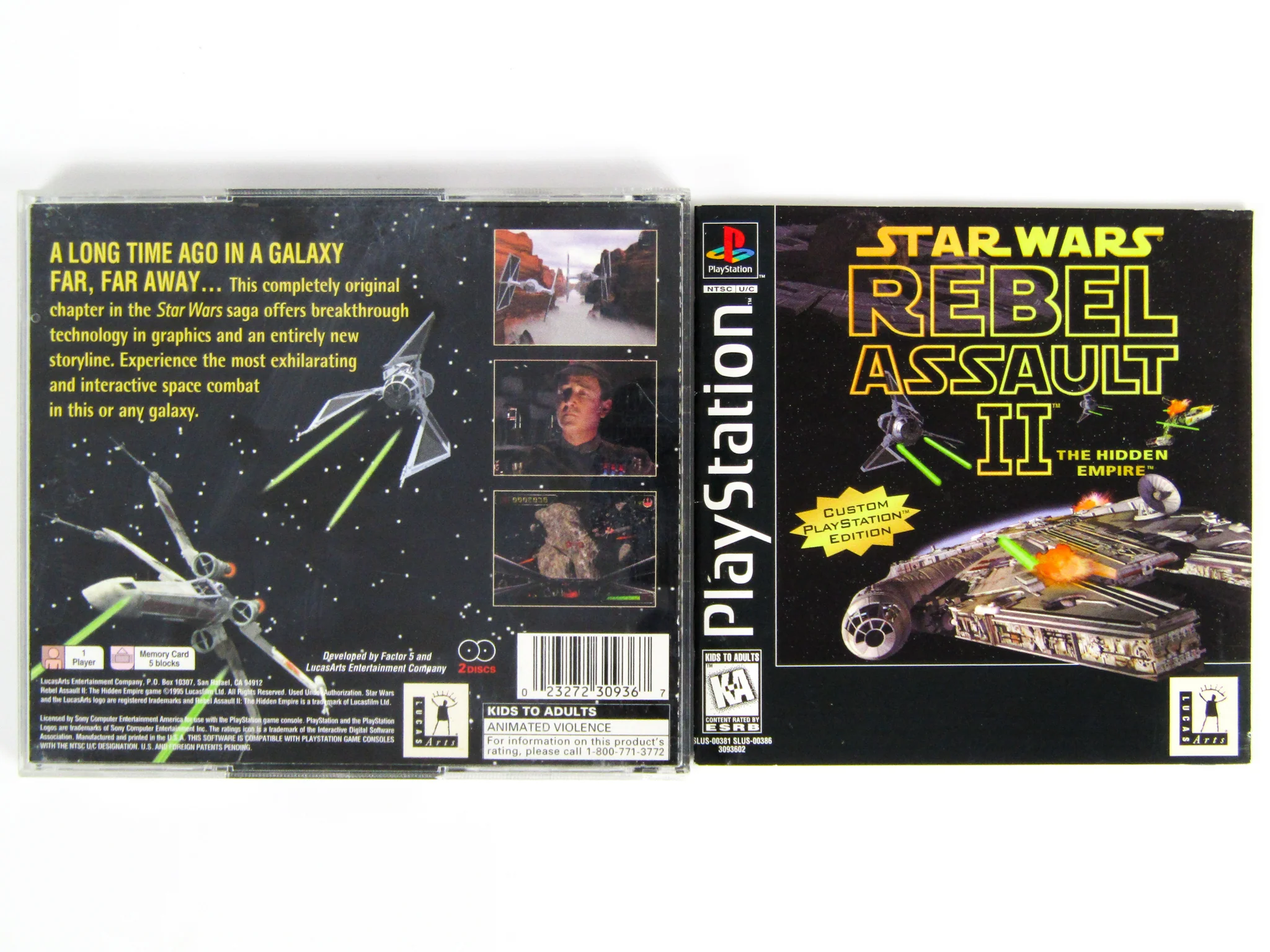 Star Wars Rebel Assault 2 (PlayStation / PS1) - Image 5