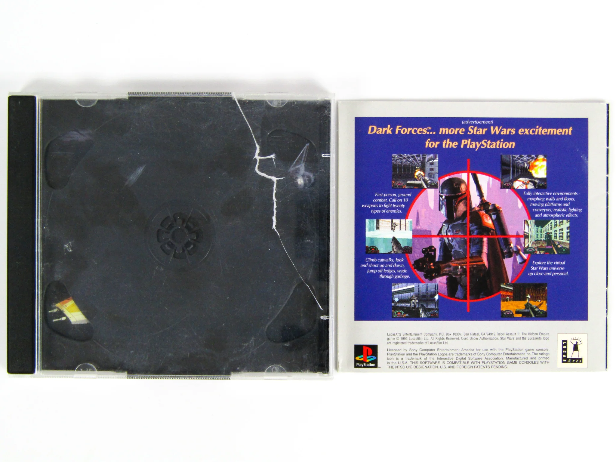 Star Wars Rebel Assault 2 (PlayStation / PS1) - Image 6