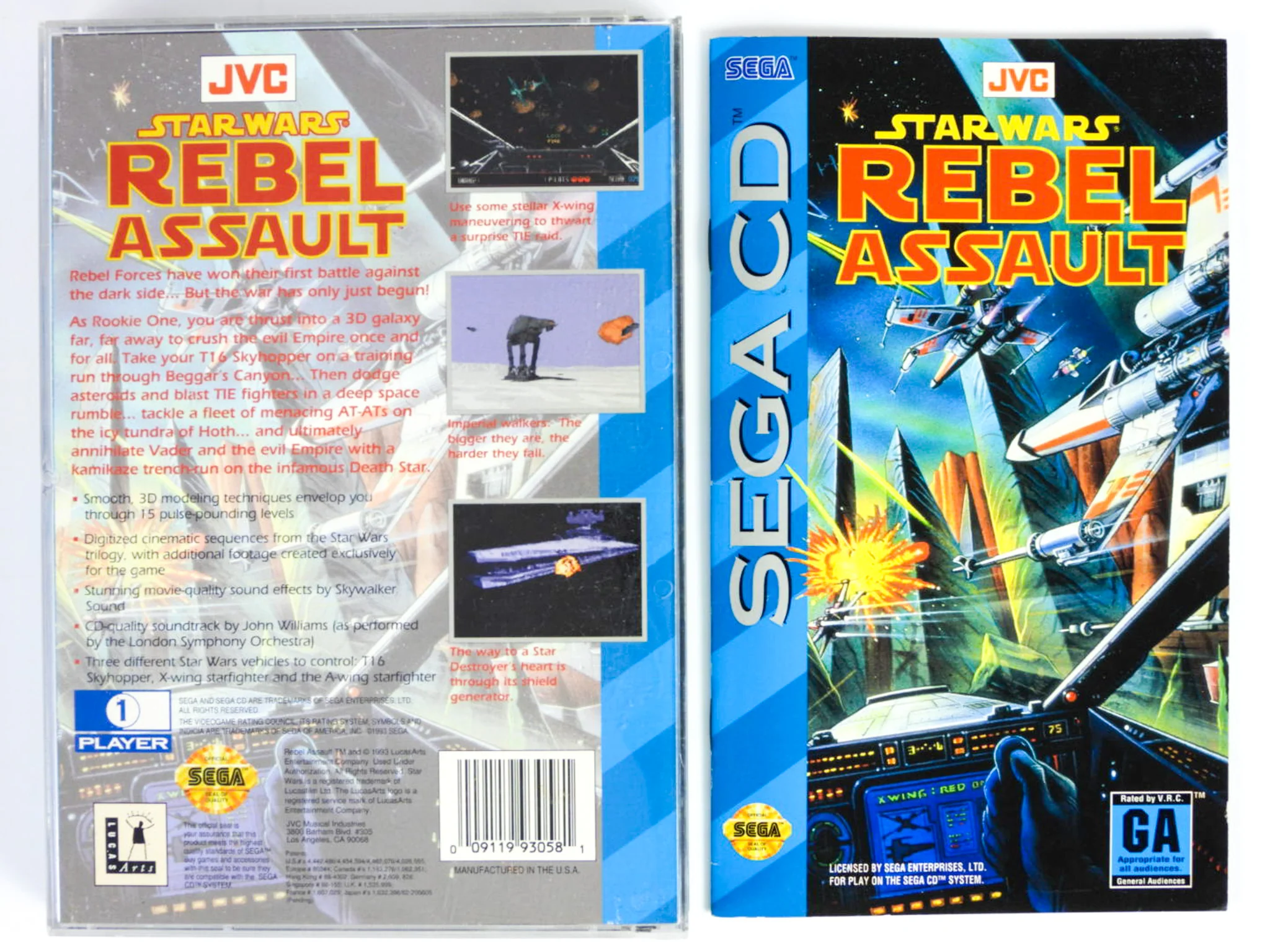 Star Wars Rebel Assault (Sega CD) - Image 2