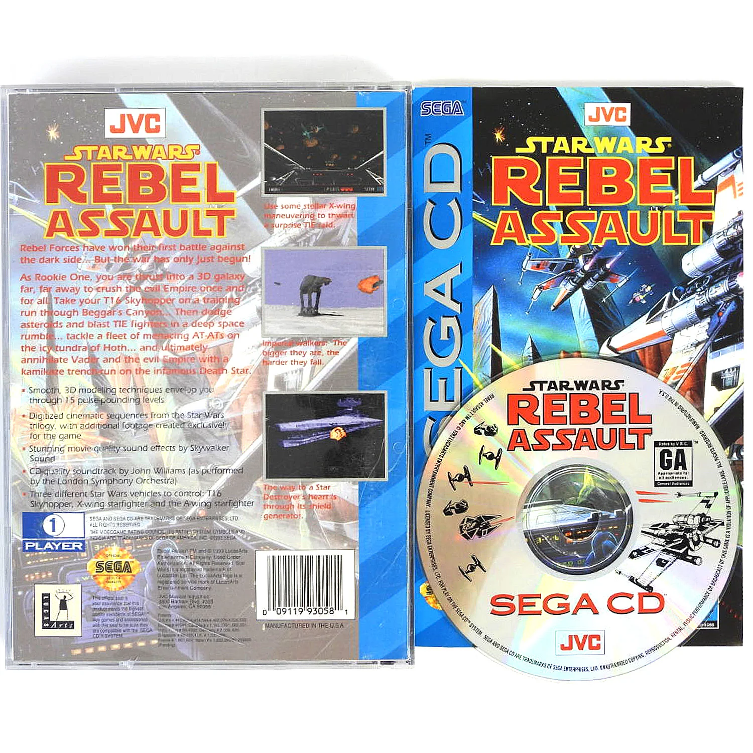Star Wars Rebel Assault (Sega CD) - Image 5
