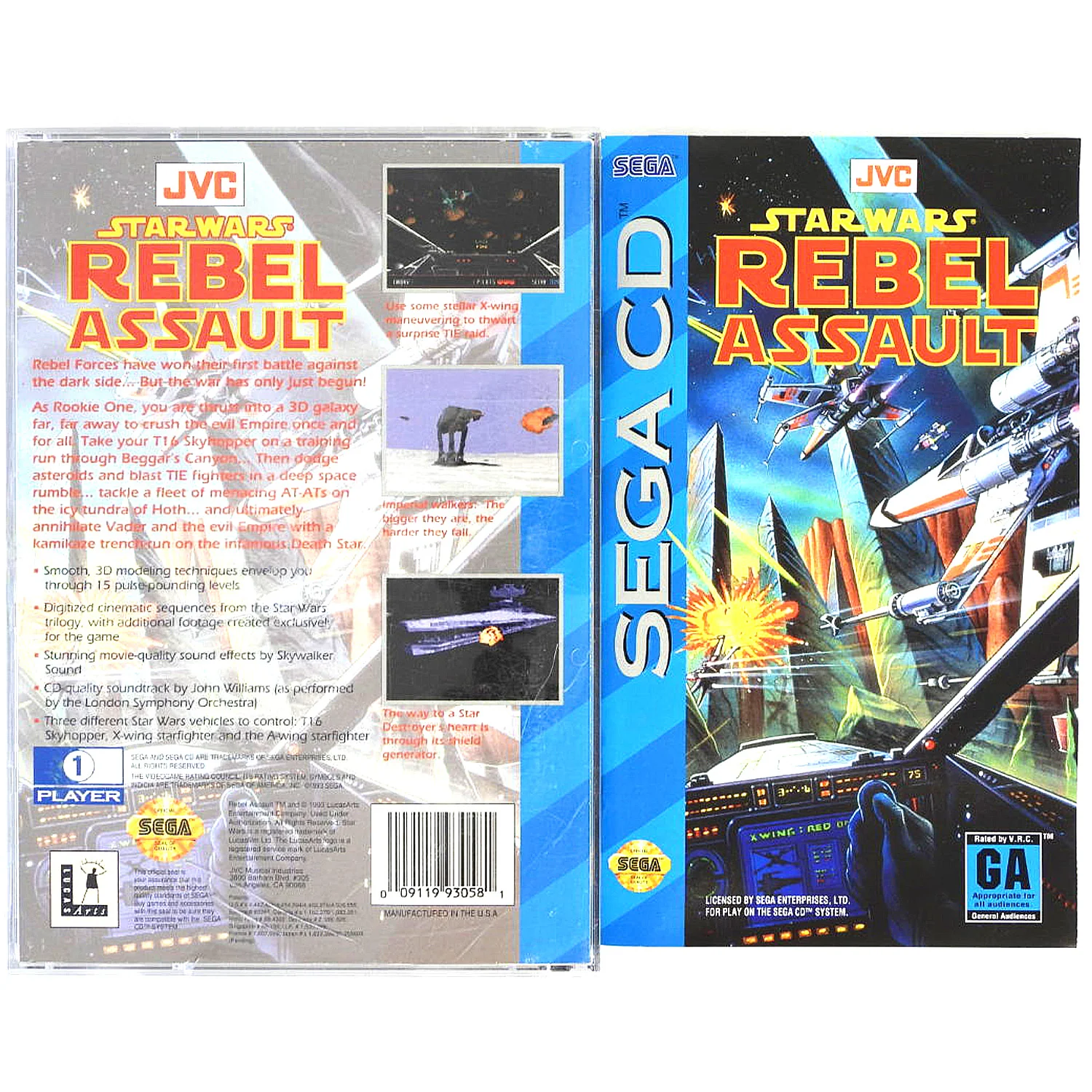 Star Wars Rebel Assault (Sega CD) - Image 6