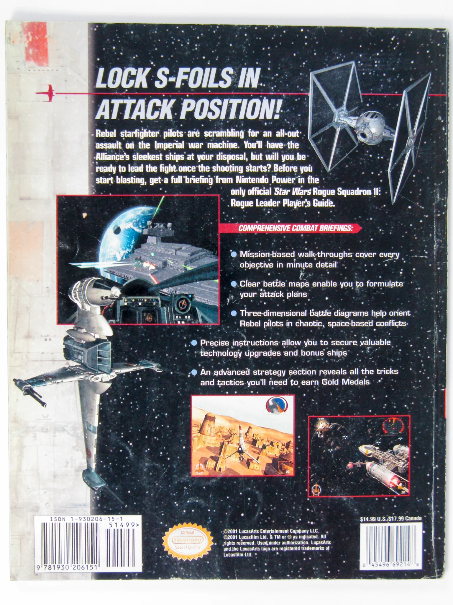 Star Wars Rogue Leader [Nintendo Power] (Game Guide) - Image 2