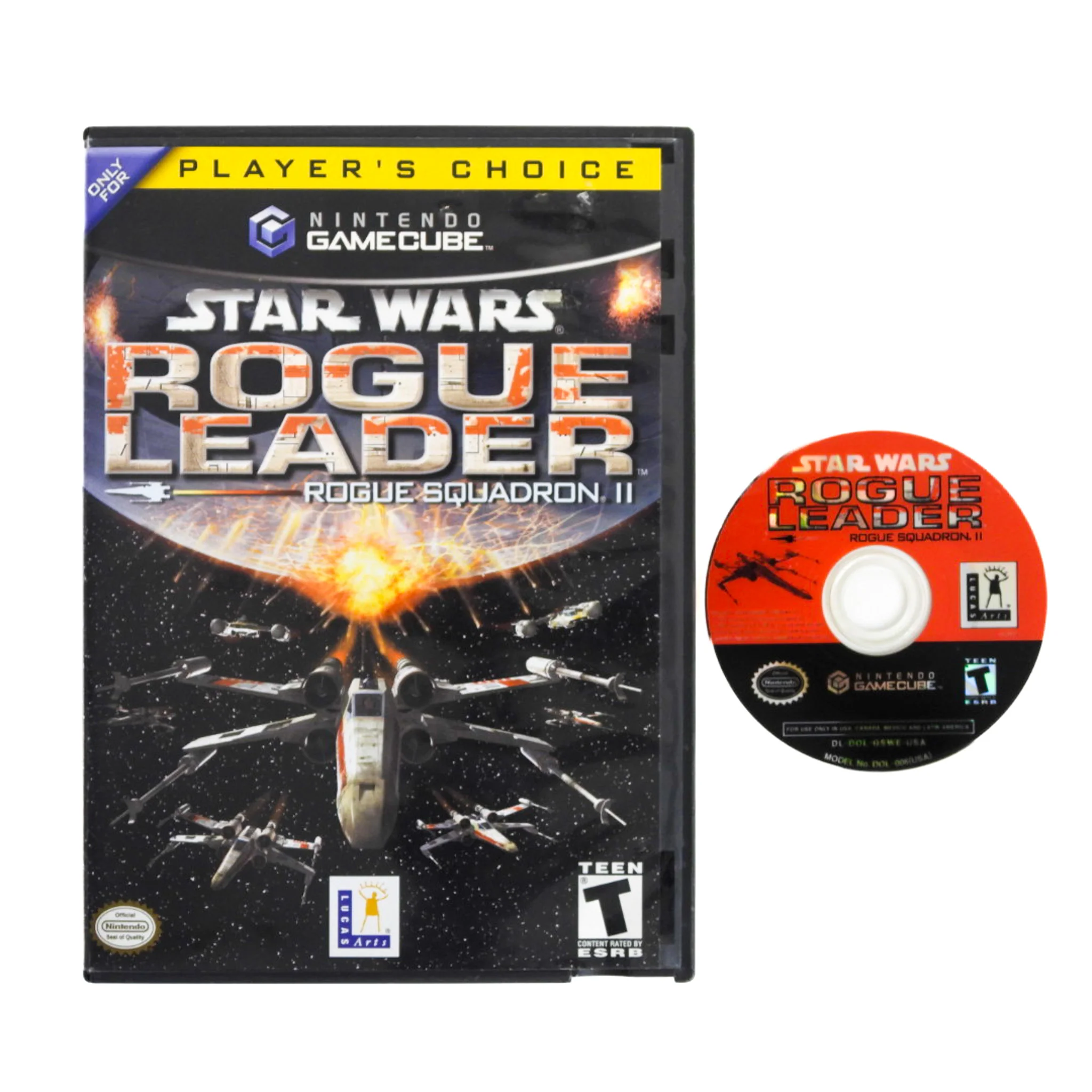 Star Wars Rogue Leader [Player's Choice] (Nintendo GameCube) - Image 2