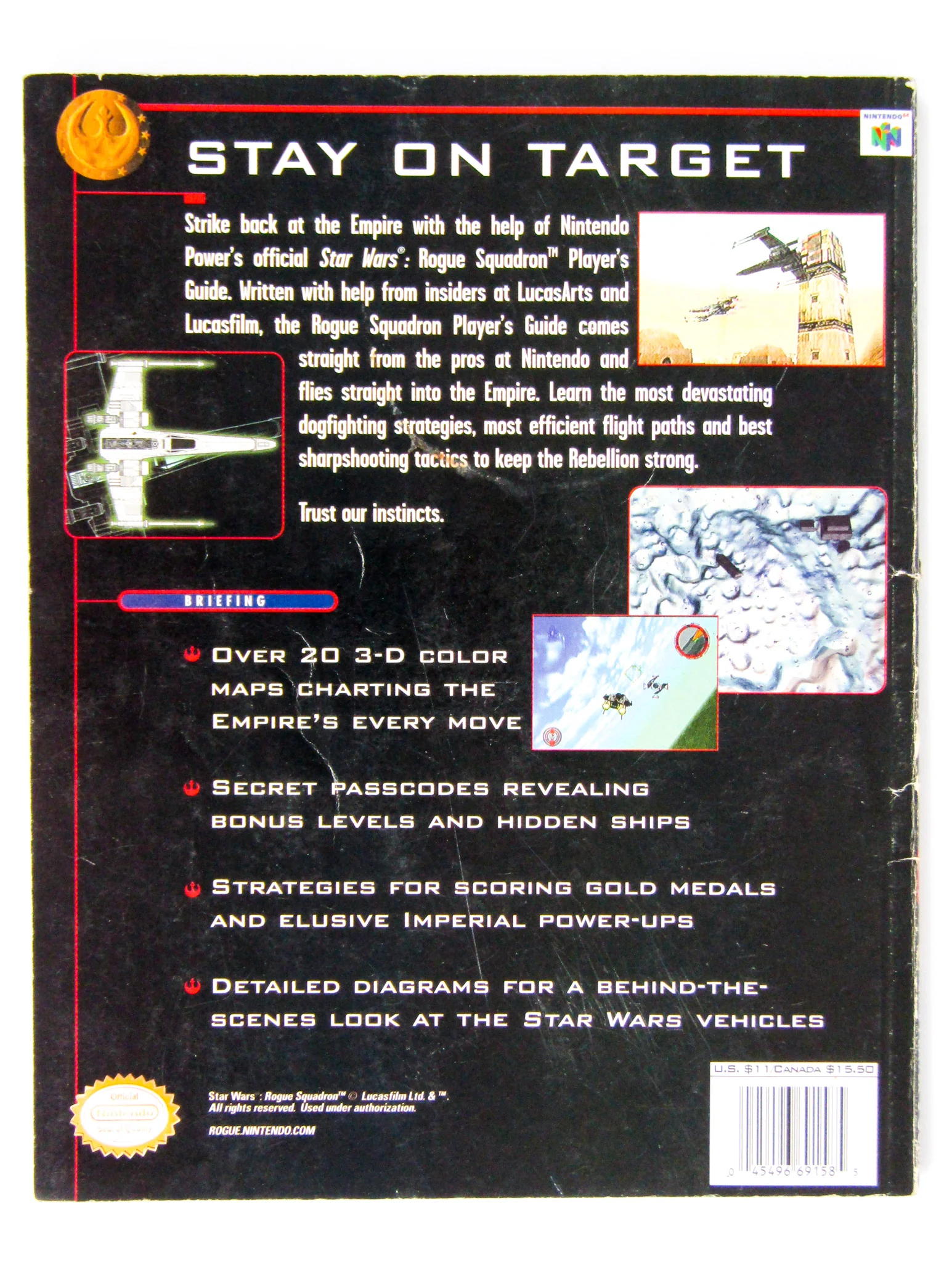 Star Wars Rogue Squadron Player's Guide [Nintendo Power] (Game Guide) - Image 2