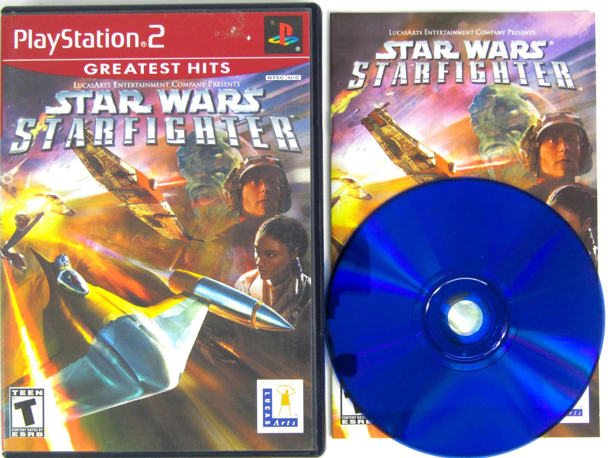 Star Wars Starfighter [Greatest Hits] (PlayStation 2 / PS2)