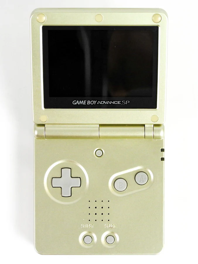 Nintendo Game Boy Advance SP System [AGS-101] Starlight Gold (GBA) - Image 2