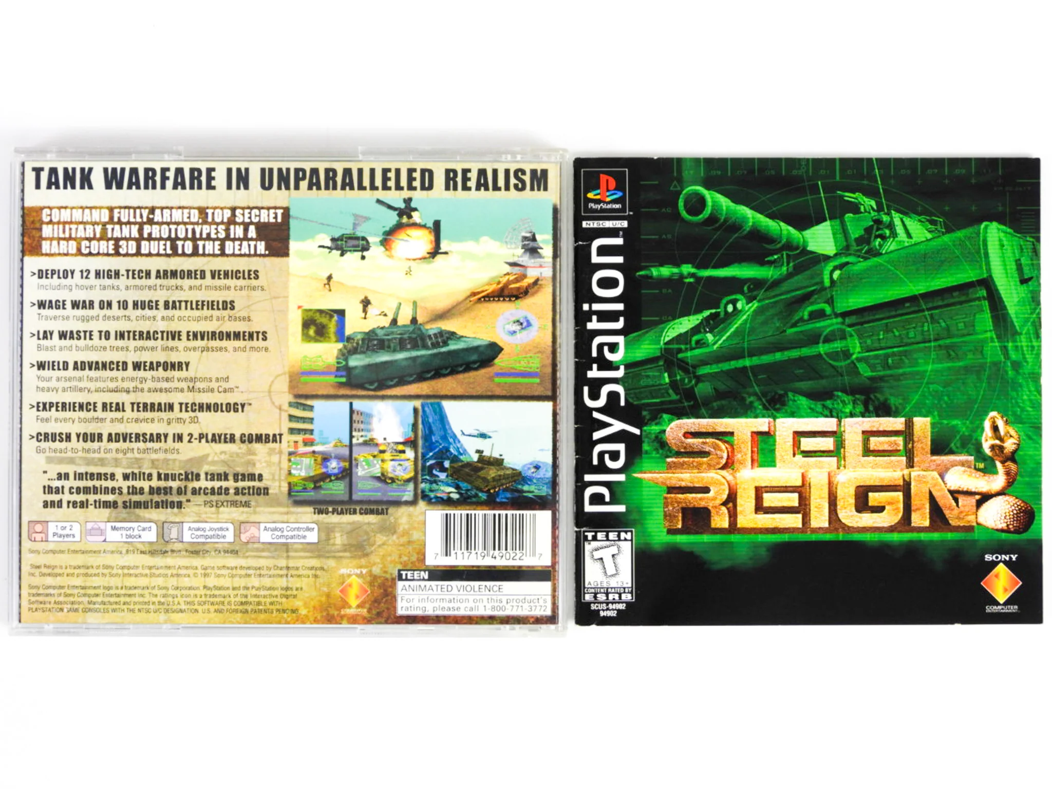 Steel Reign (PlayStation / PS1) - Image 2