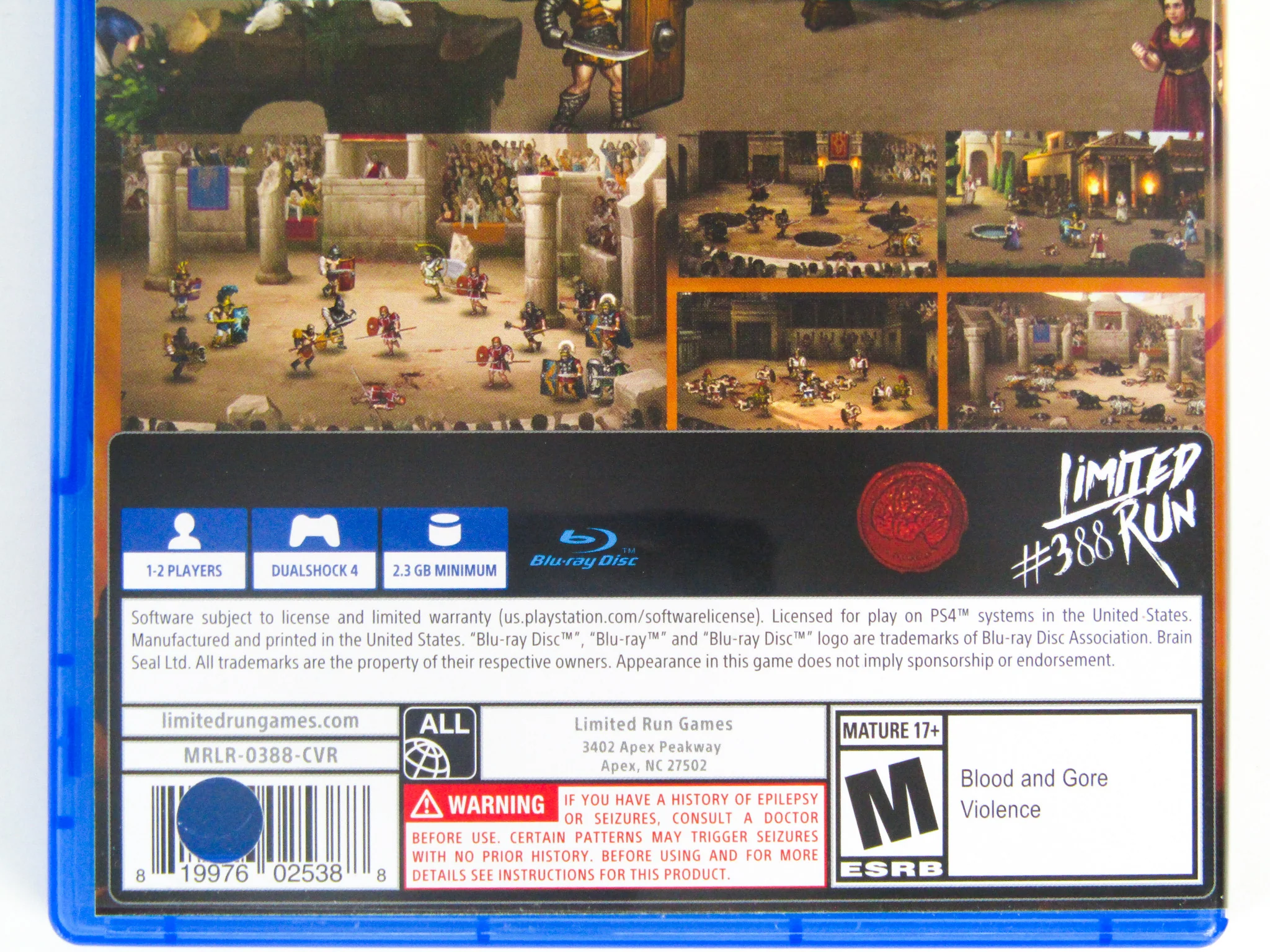 Story Of A Gladiator [Limited Run Games] (PlayStation 4 / PS4) - Image 2