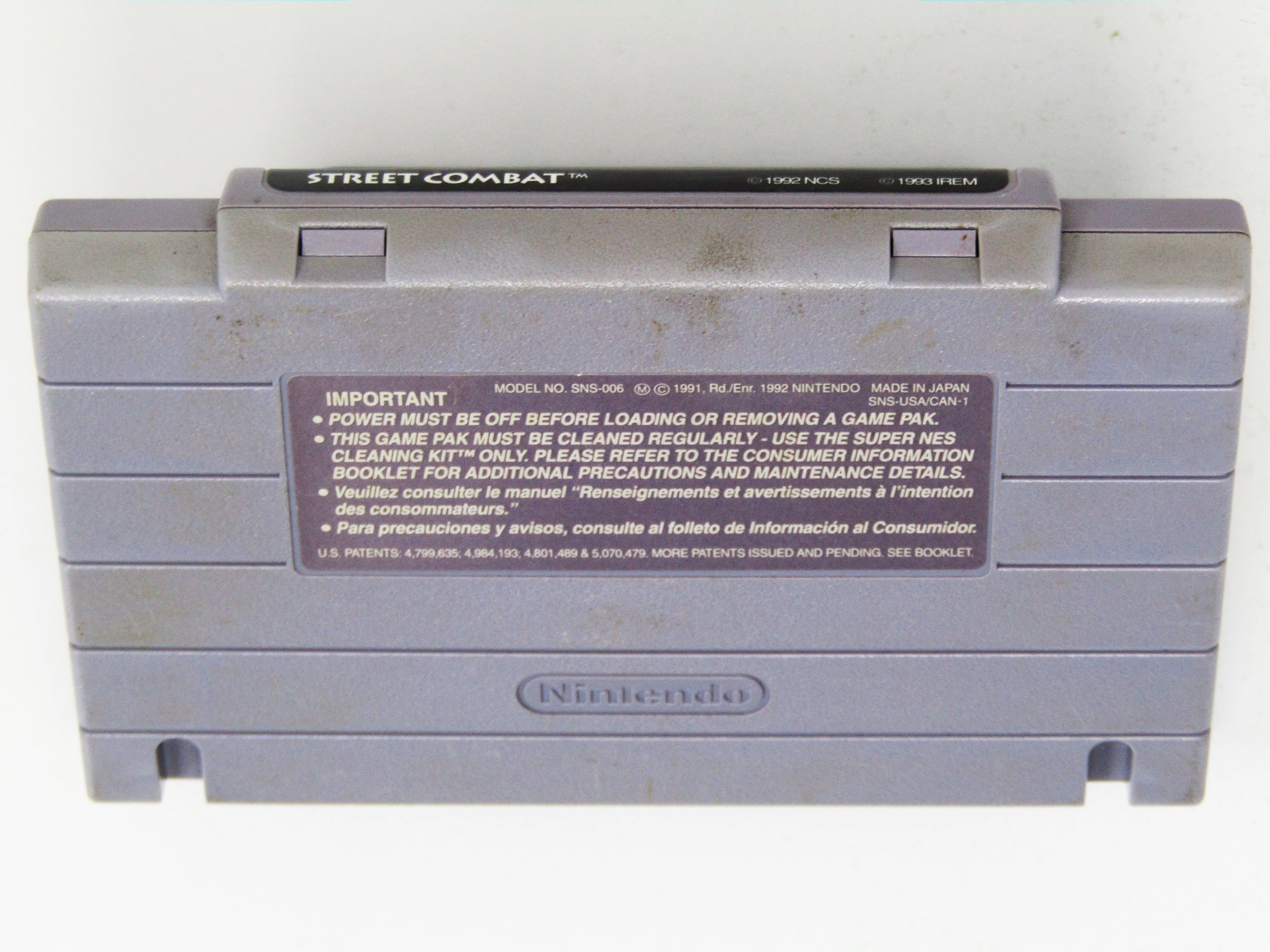 Street Combat (Super Nintendo / SNES) - Image 6