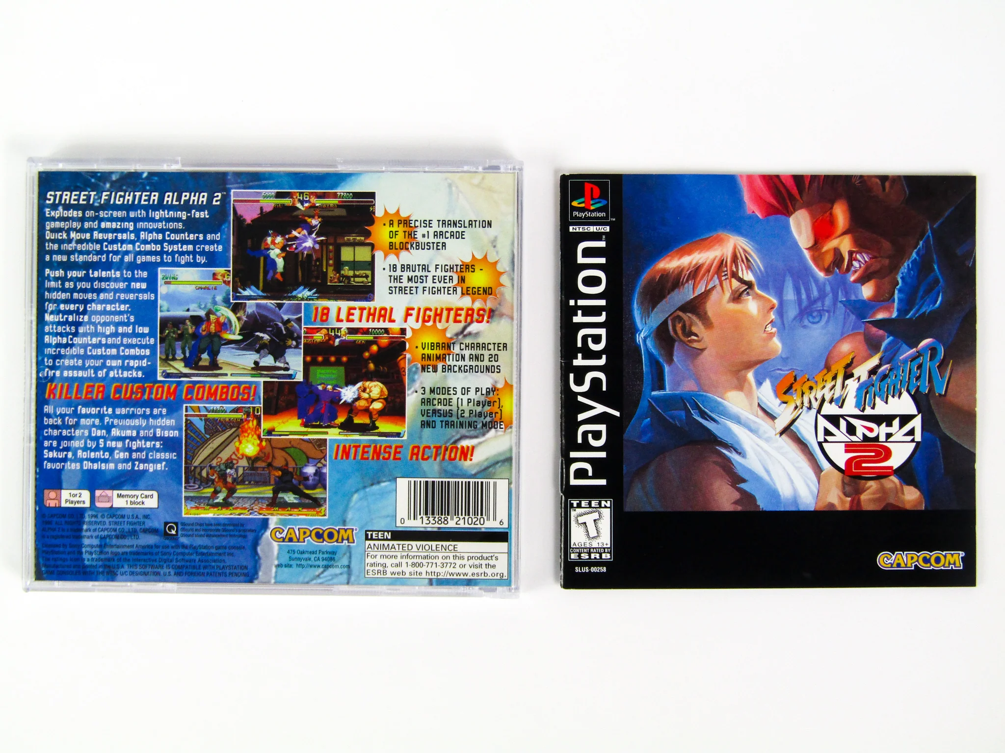 Street Fighter Alpha 2 (PlayStation / PS1) - Image 2