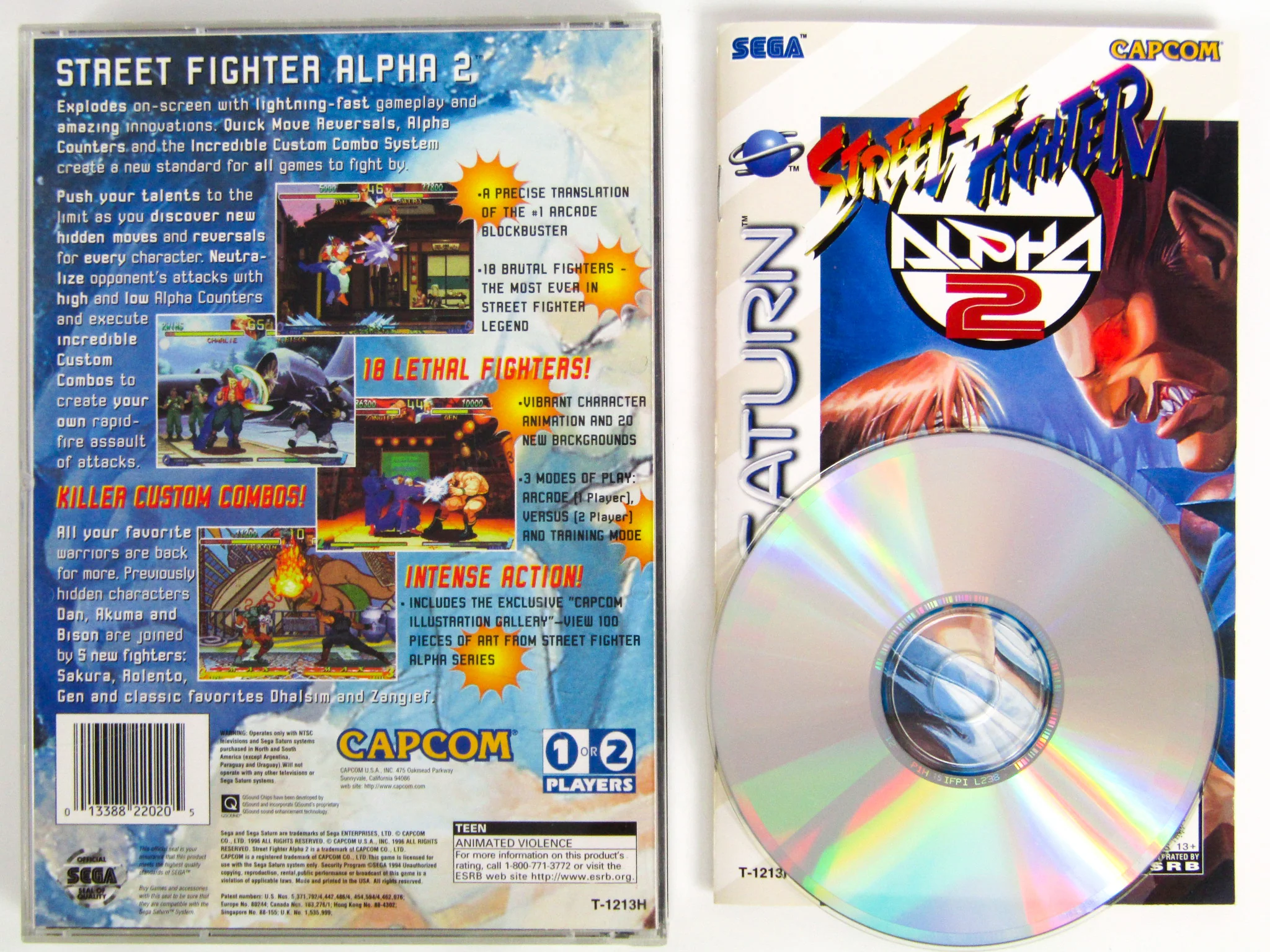Street Fighter Alpha 2 (Sega Saturn)