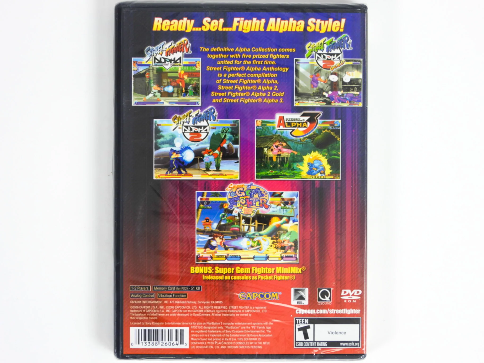 Street Fighter Alpha Anthology (PlayStation 2 / PS2) - Image 2