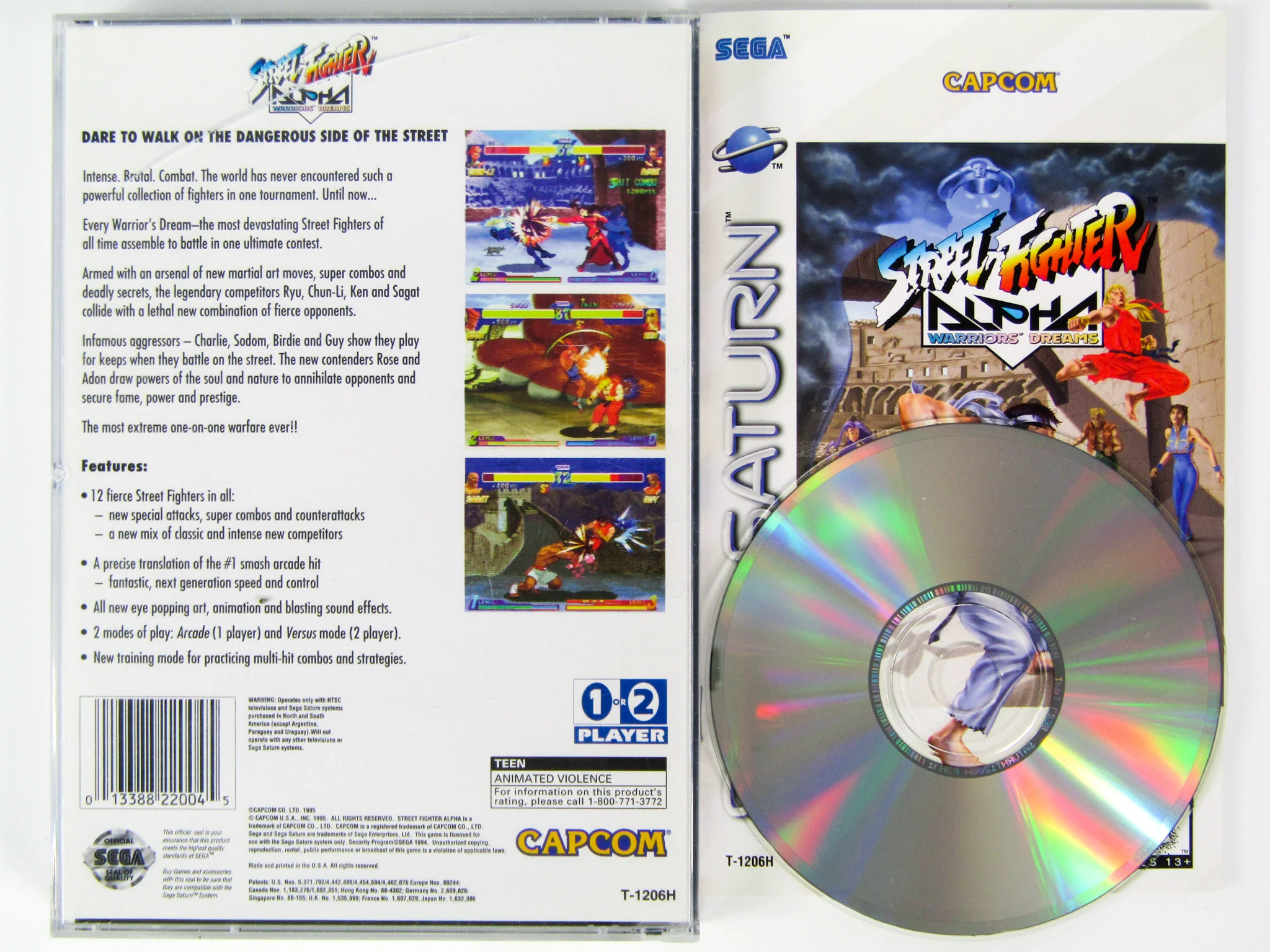 Street Fighter Alpha Warriors' Dreams (Sega Saturn)