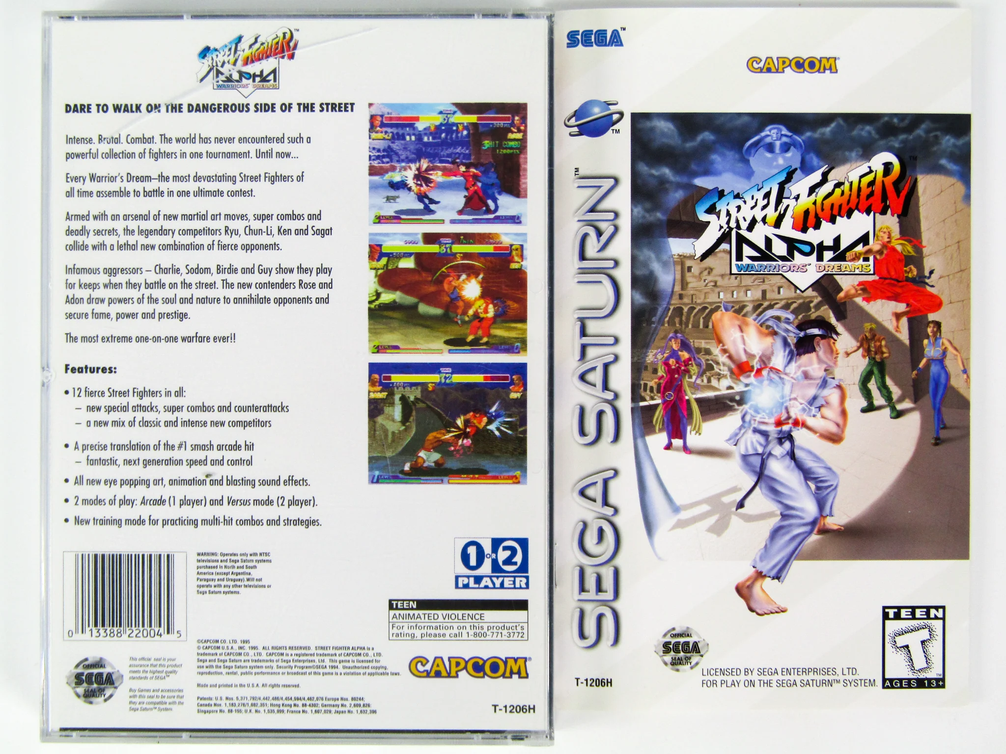 Street Fighter Alpha Warriors' Dreams (Sega Saturn) - Image 2