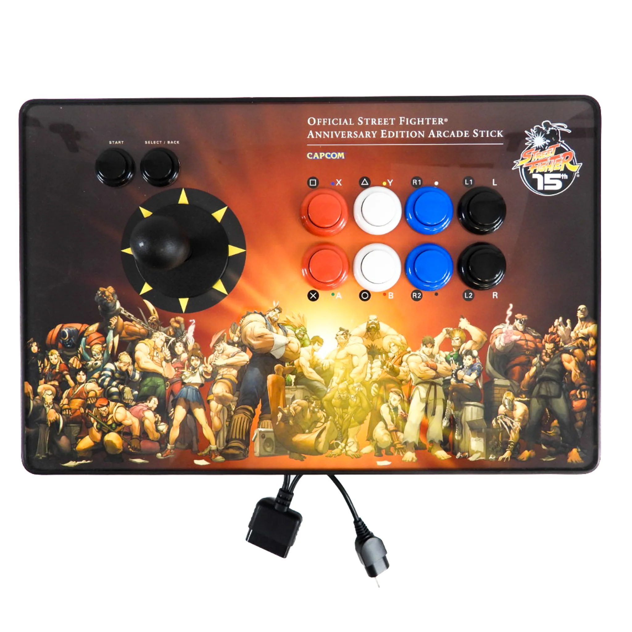 Street Fighter Arcade Joystick [15th Anniversary] (PS2 / Xbox) - Image 20