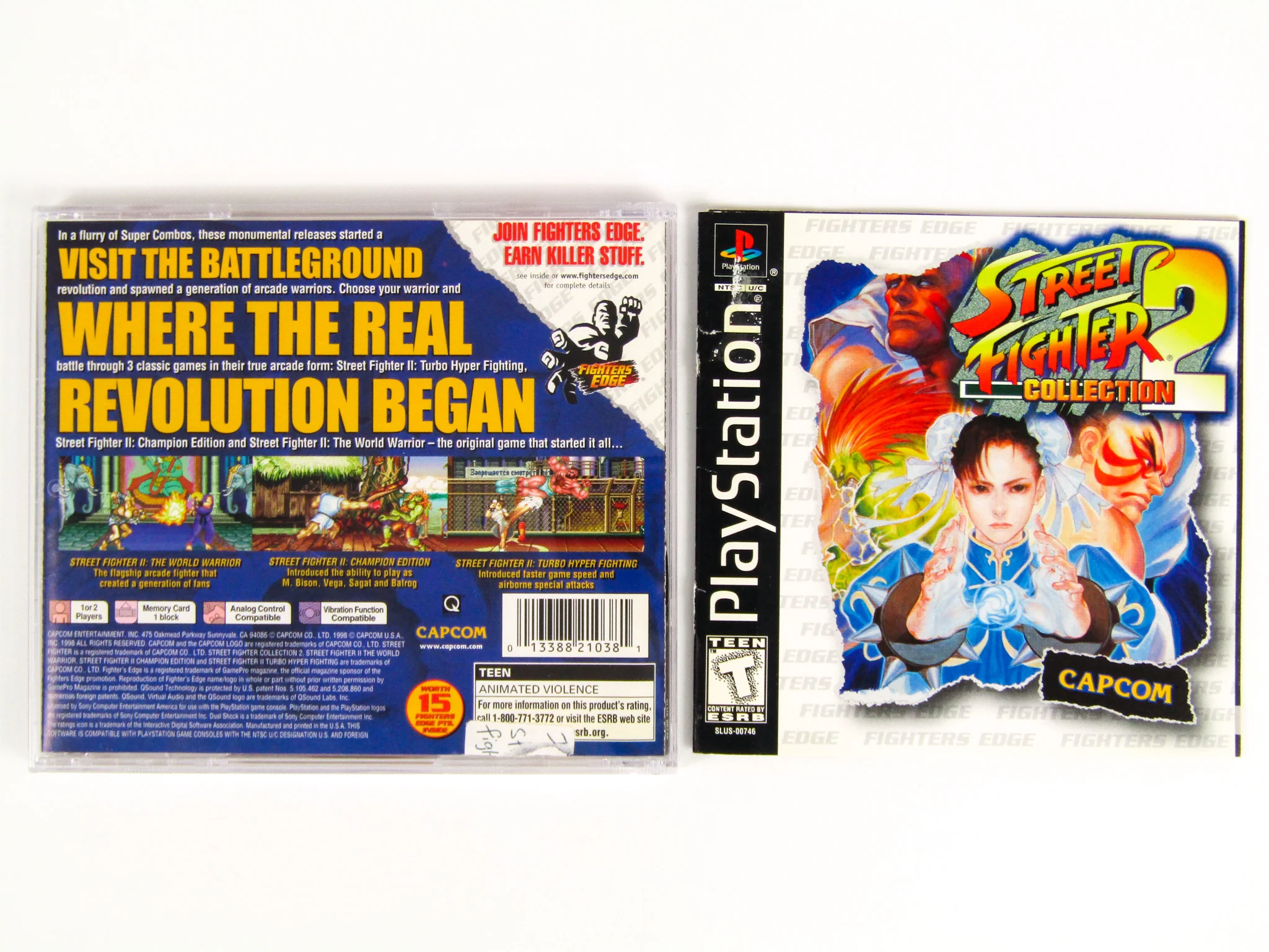 Street Fighter Collection 2 (PlayStation / PS1) - Image 2