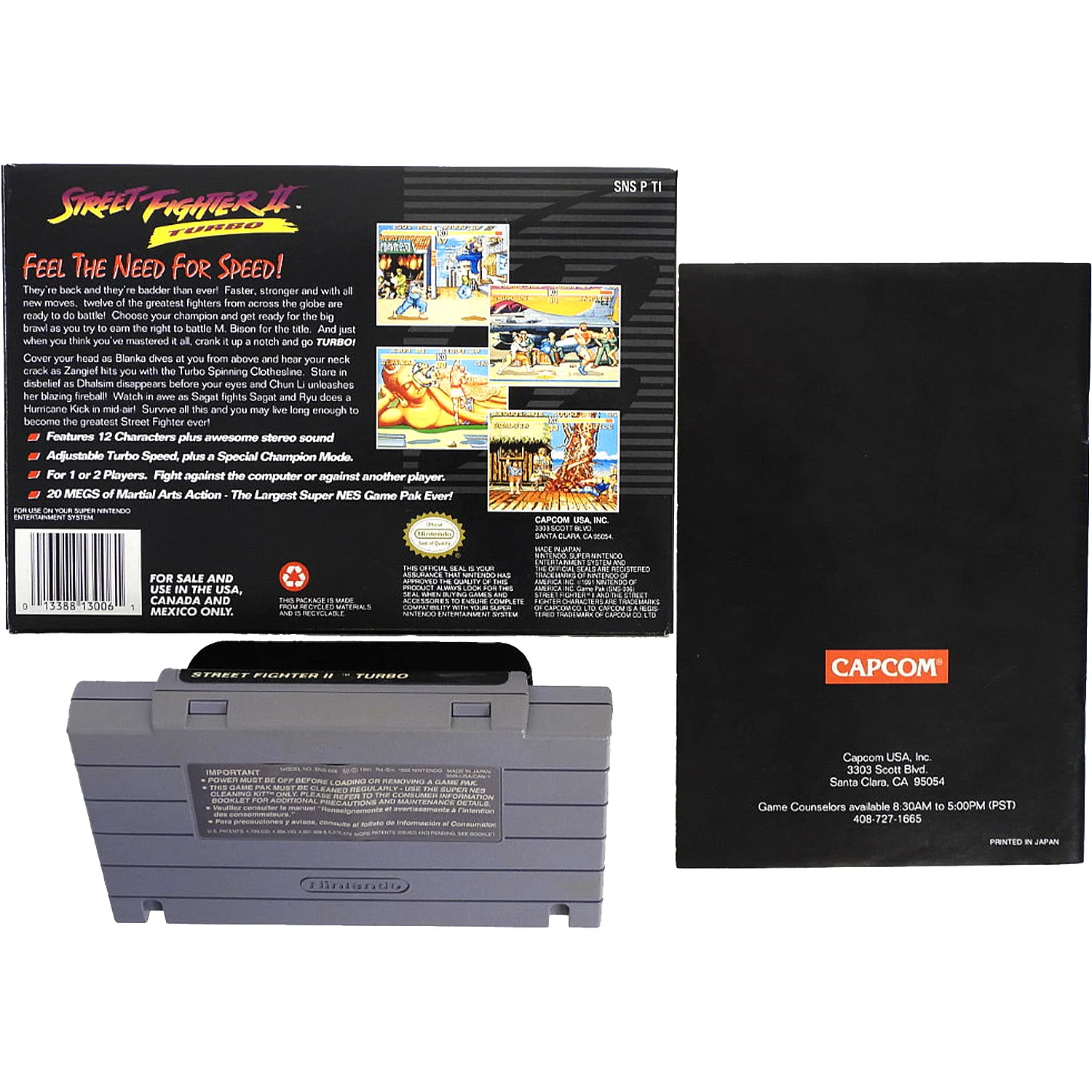 Street Fighter II 2: Turbo (Super Nintendo / SNES) - Image 2