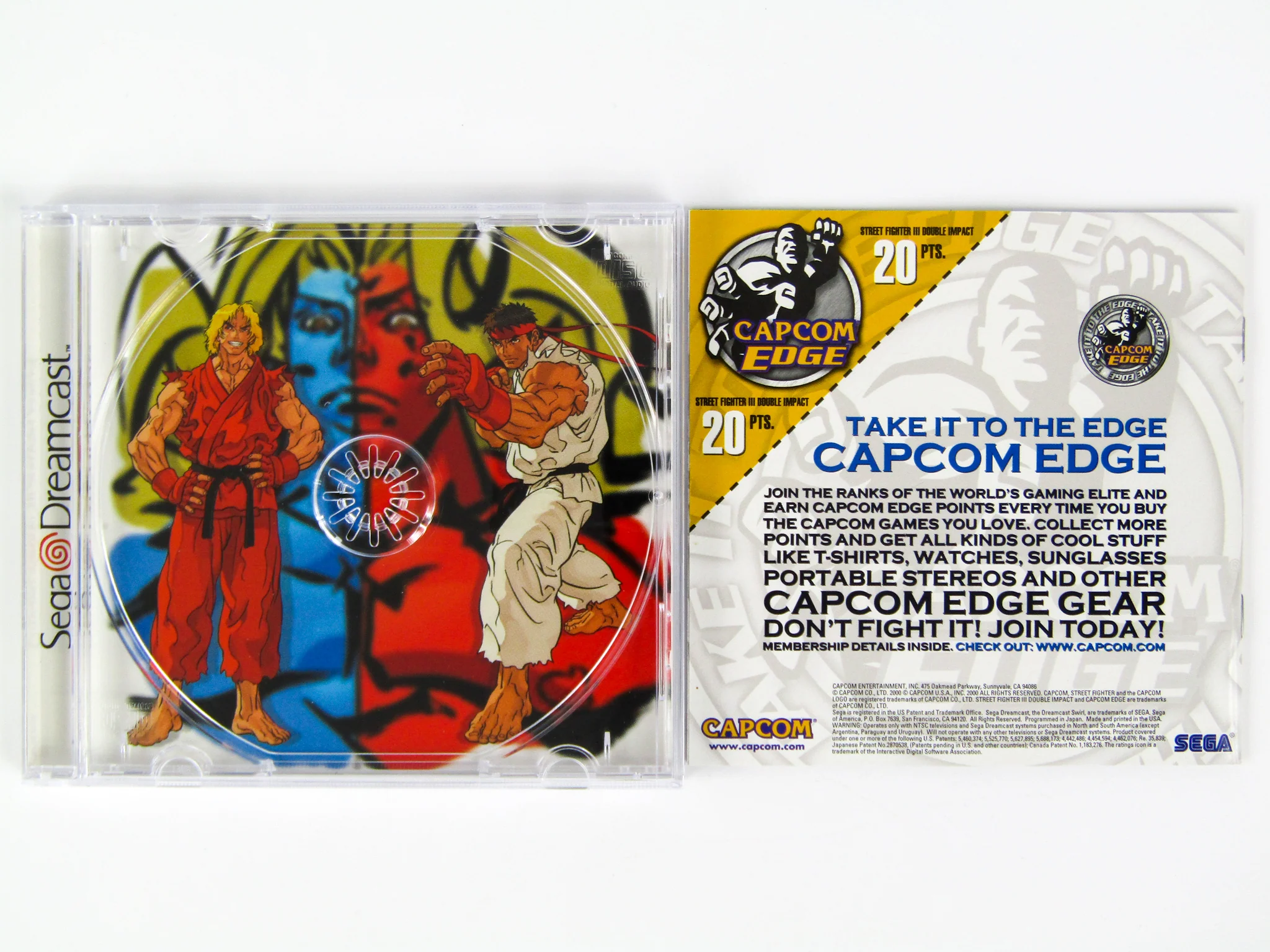 Street Fighter III 3 Double Impact (Sega Dreamcast) - Image 3