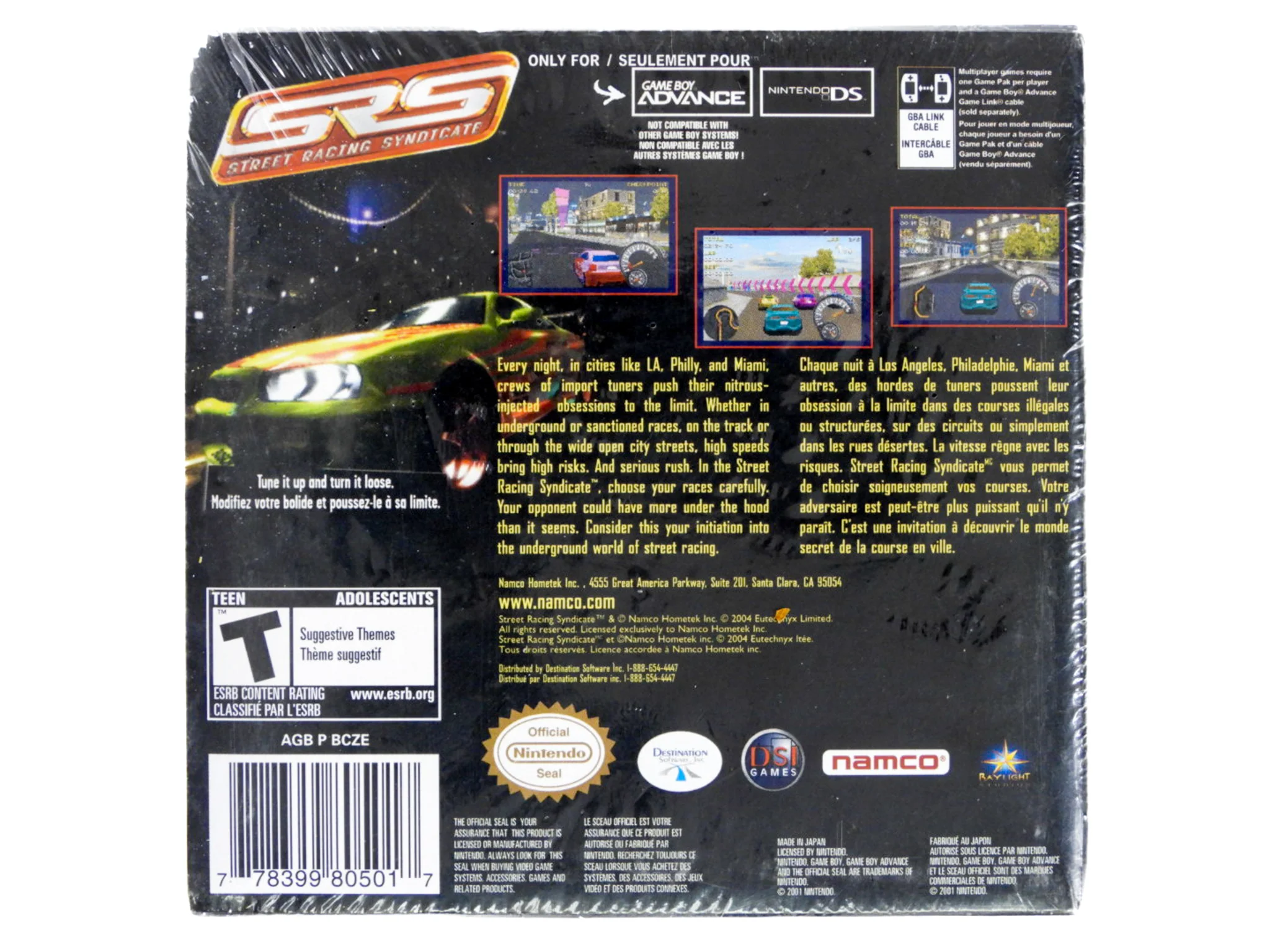 Street Racing Syndicate (Nintendo Game Boy Advance / GBA) - Image 2