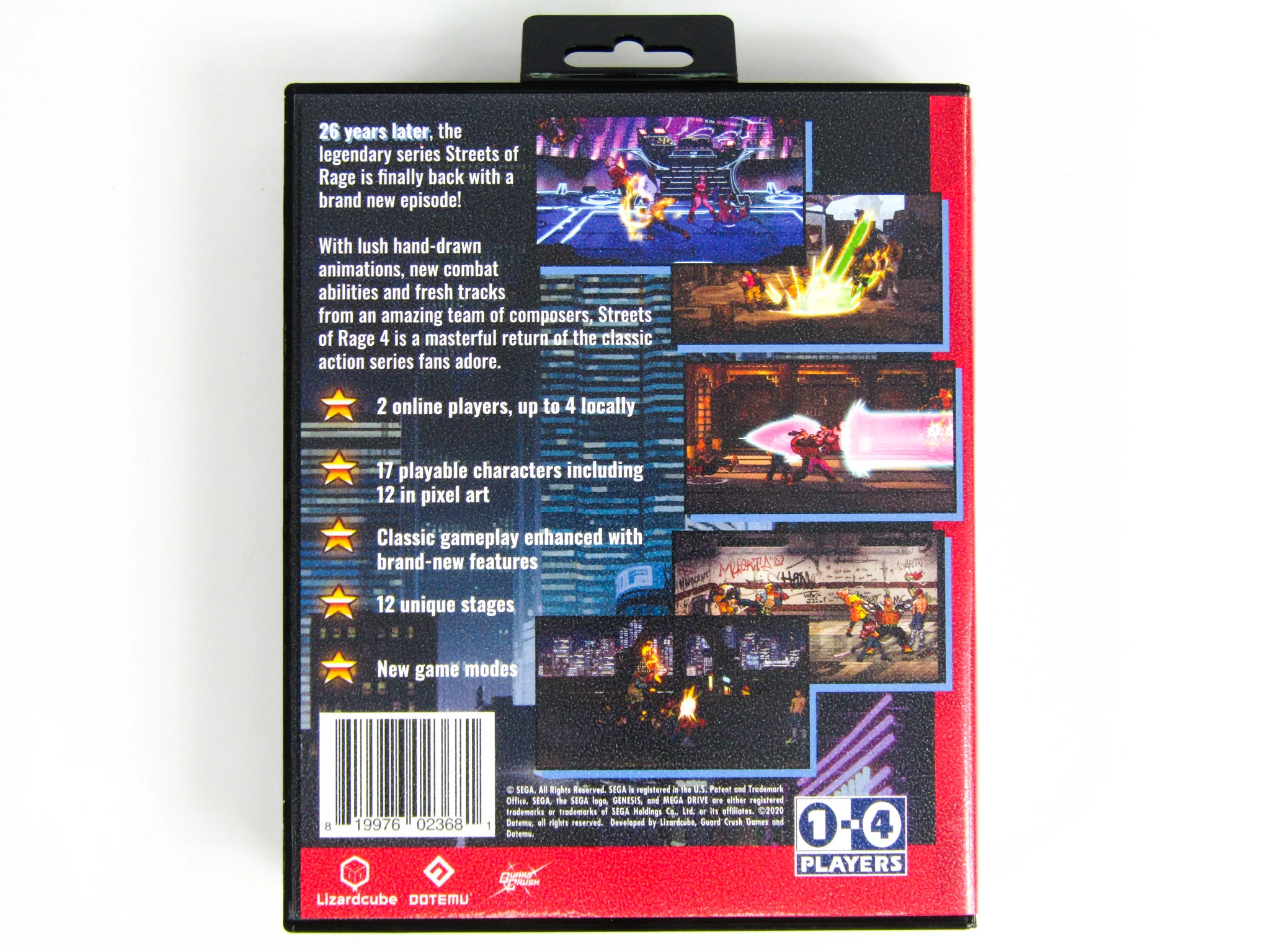 Streets Of Rage 4 [Classic Edition] [Limited Run Games] (PlayStation 4 / PS4) - Image 2