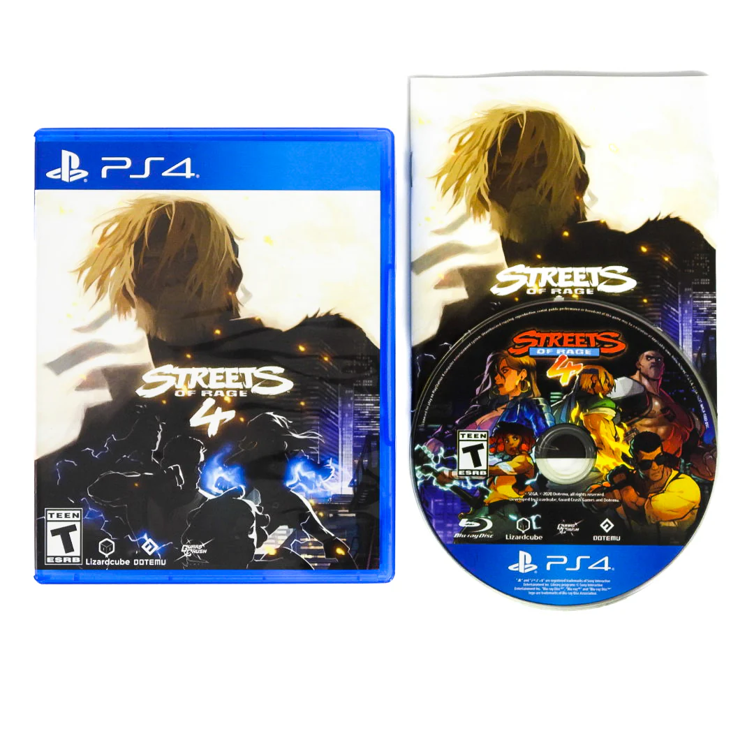 Streets Of Rage 4 [Limited Run Games] (PlayStation 4 / PS4)
