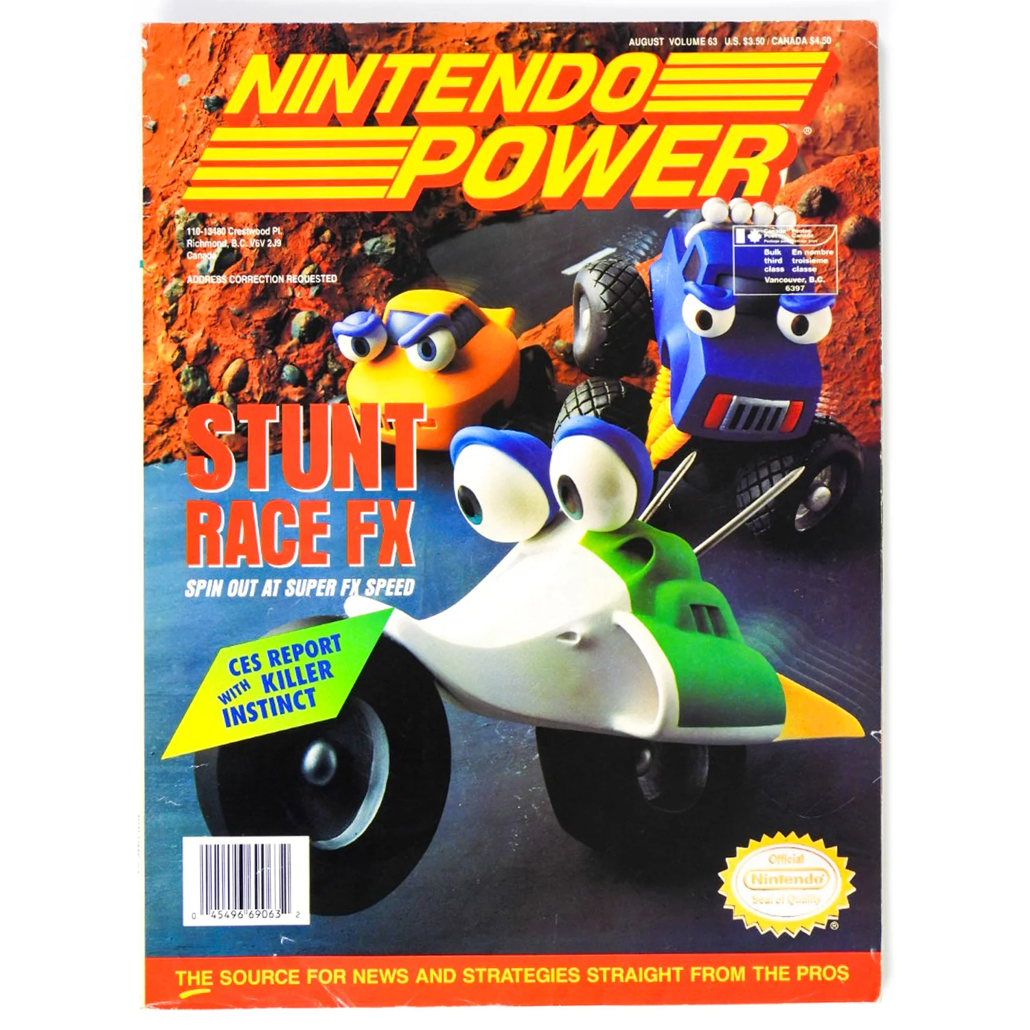 Stunt Race FX [Volume 63] [Nintendo Power] (Magazines) - Image 4