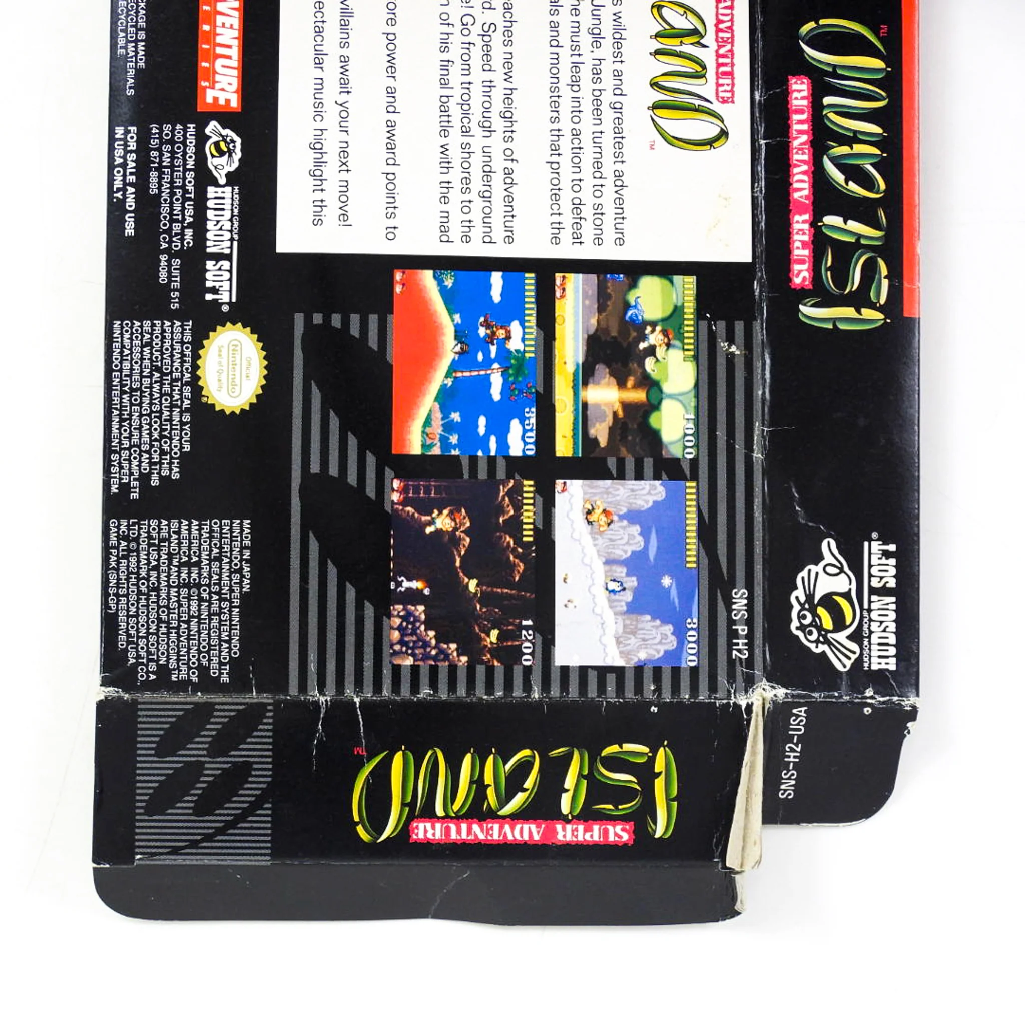 Super Adventure Island [Box] (Super Nintendo / SNES) - Image 4