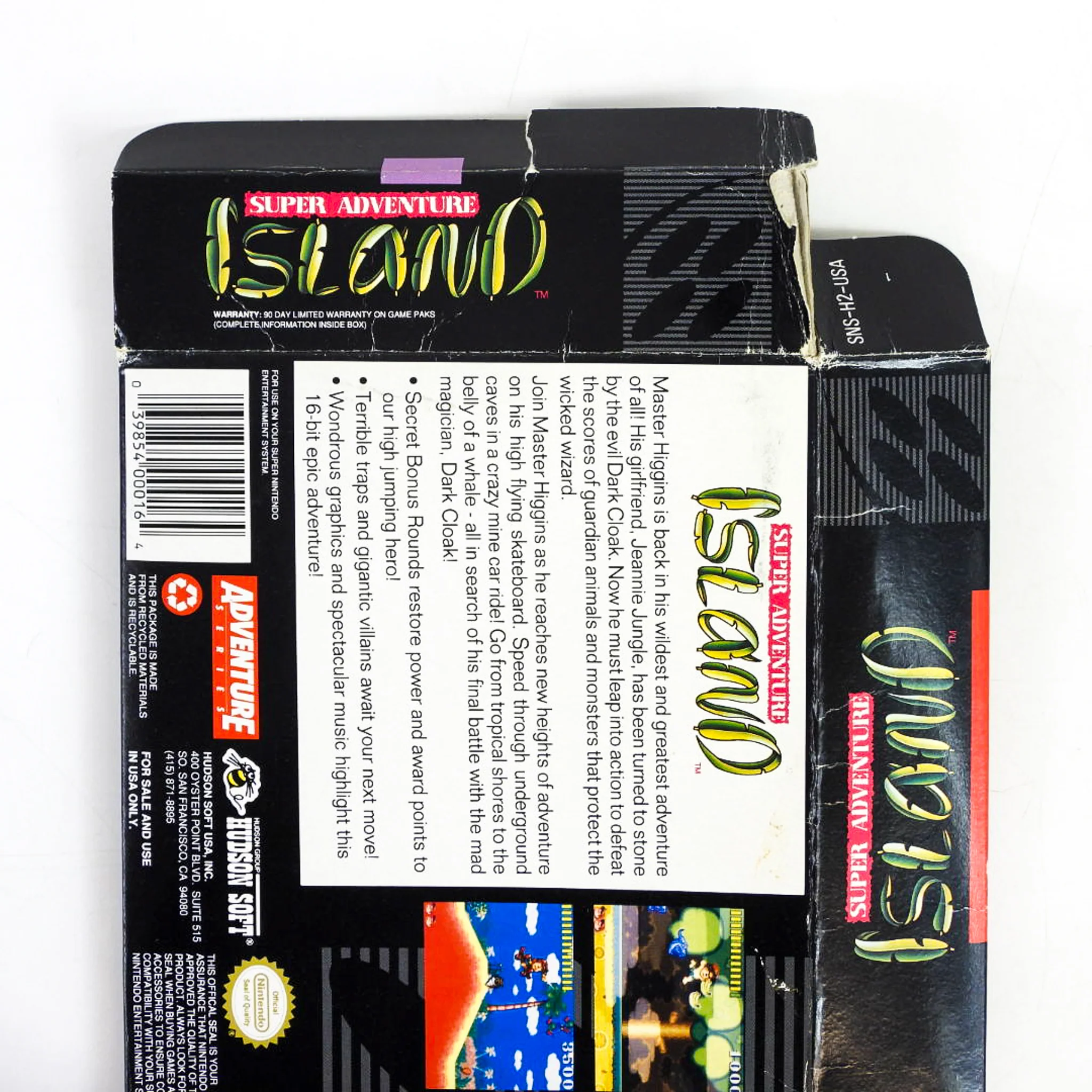 Super Adventure Island [Box] (Super Nintendo / SNES) - Image 5