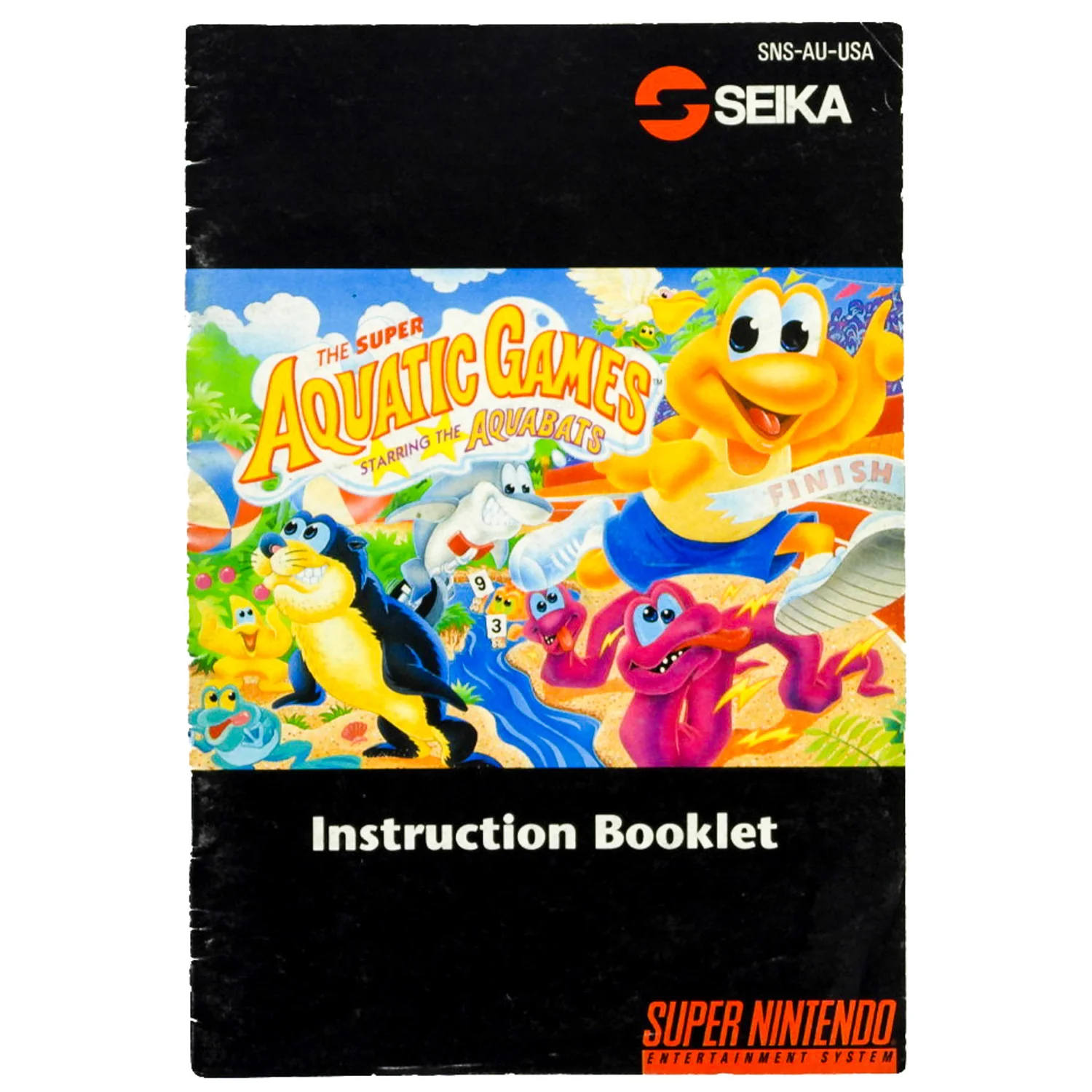 Super Aquatic Games [Manual] (Super Nintendo / SNES)