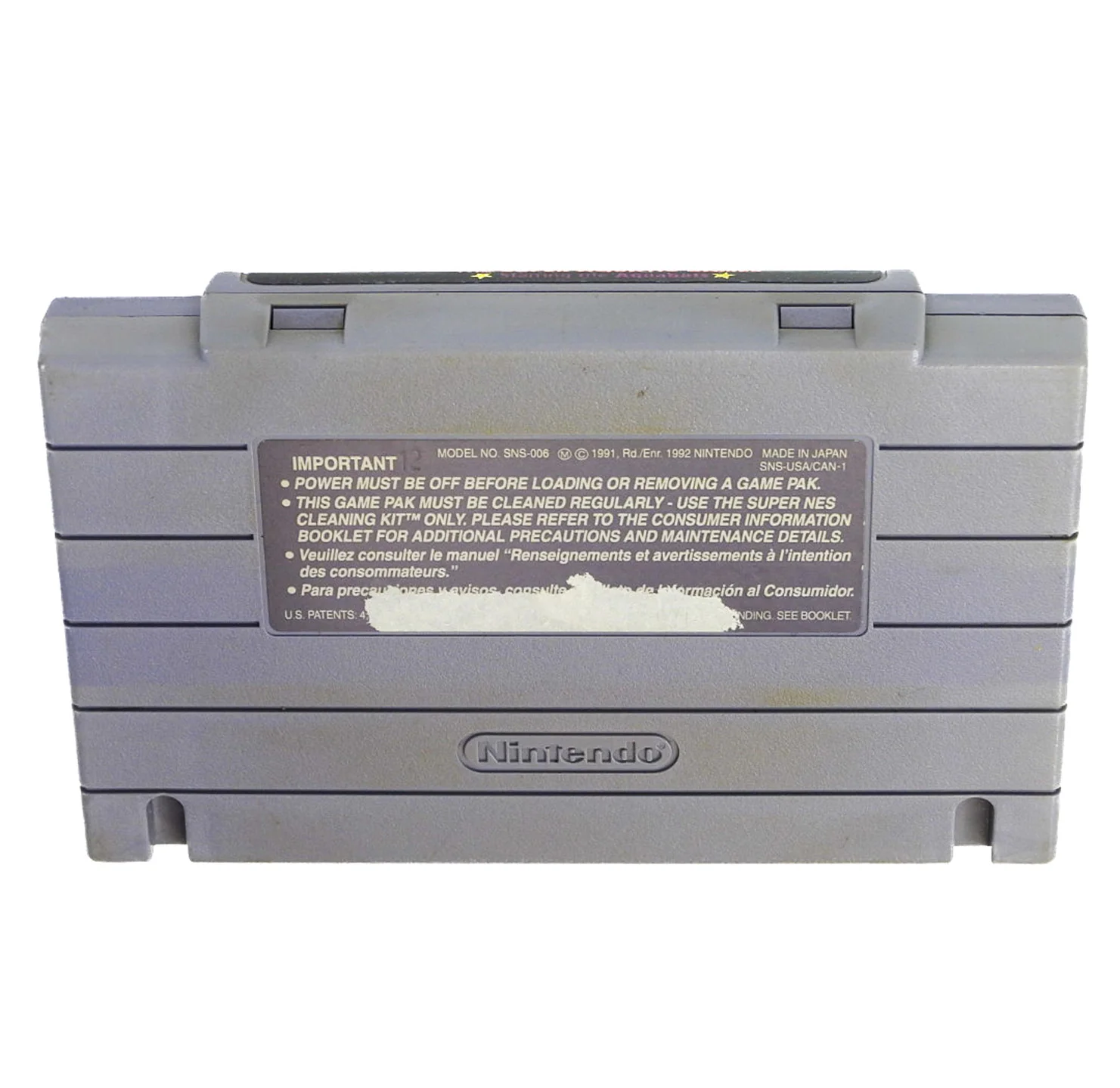 Super Aquatic Games (Super Nintendo / SNES) - Image 2