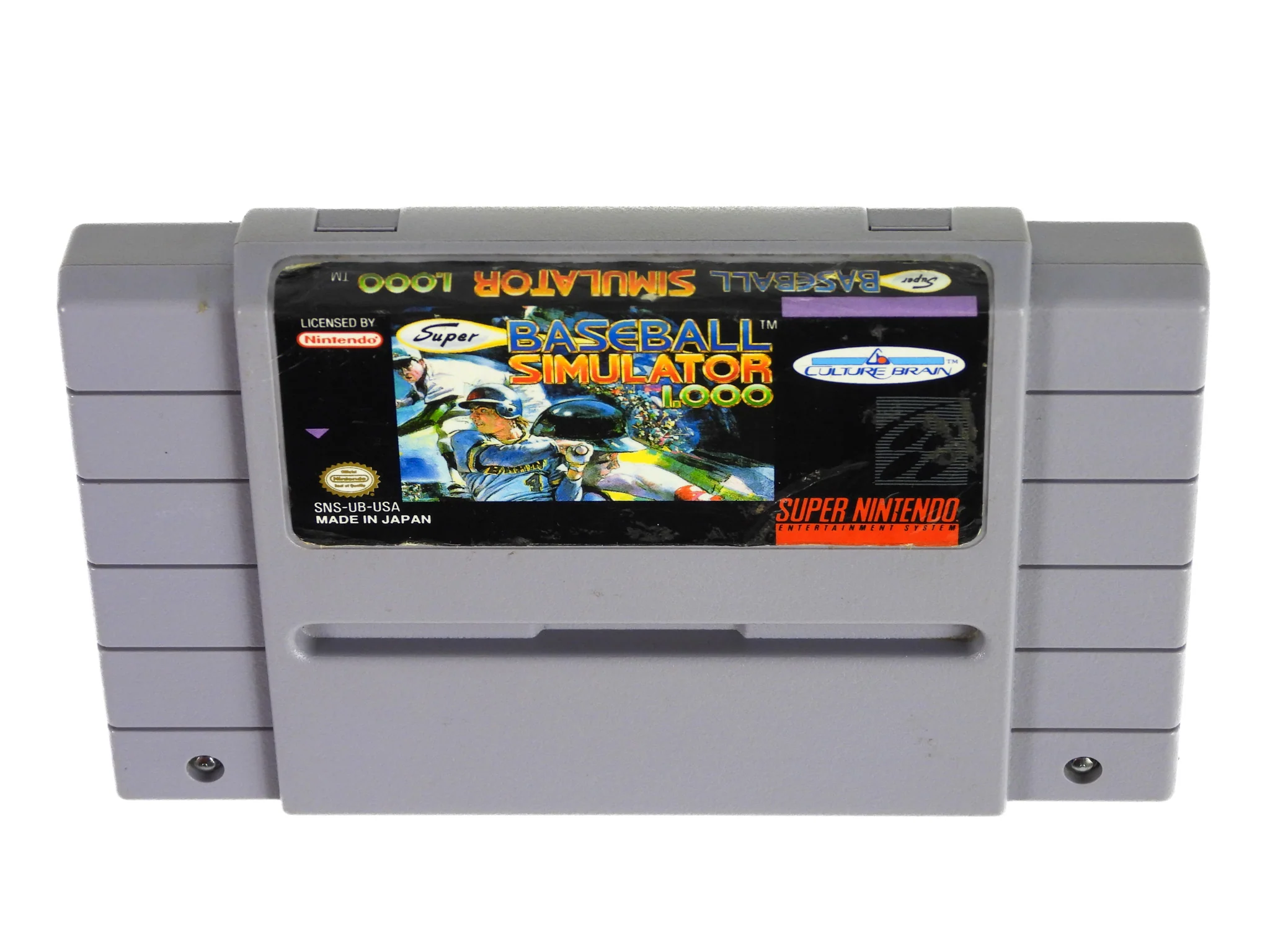 Super Baseball Simulator 1.000 (Super Nintendo / SNES) - Image 8