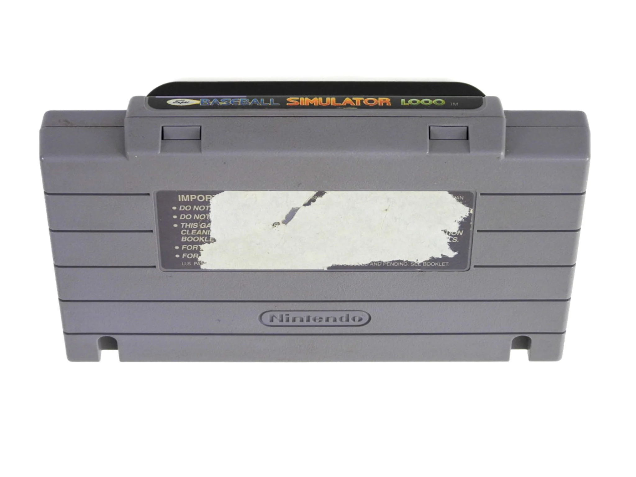 Super Baseball Simulator 1.000 (Super Nintendo / SNES) - Image 9