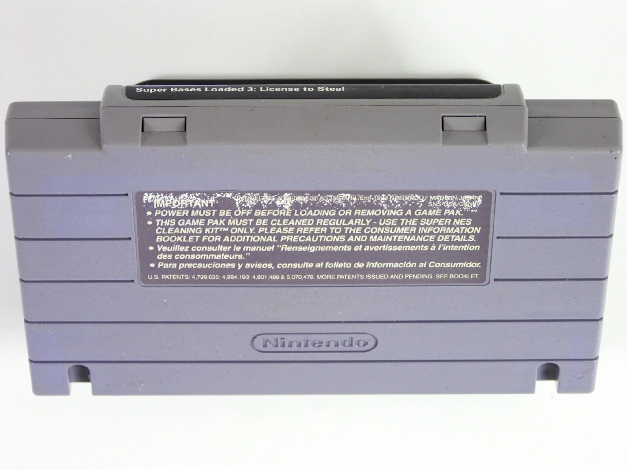 Super Bases Loaded 3 (Super Nintendo / SNES) - Image 5