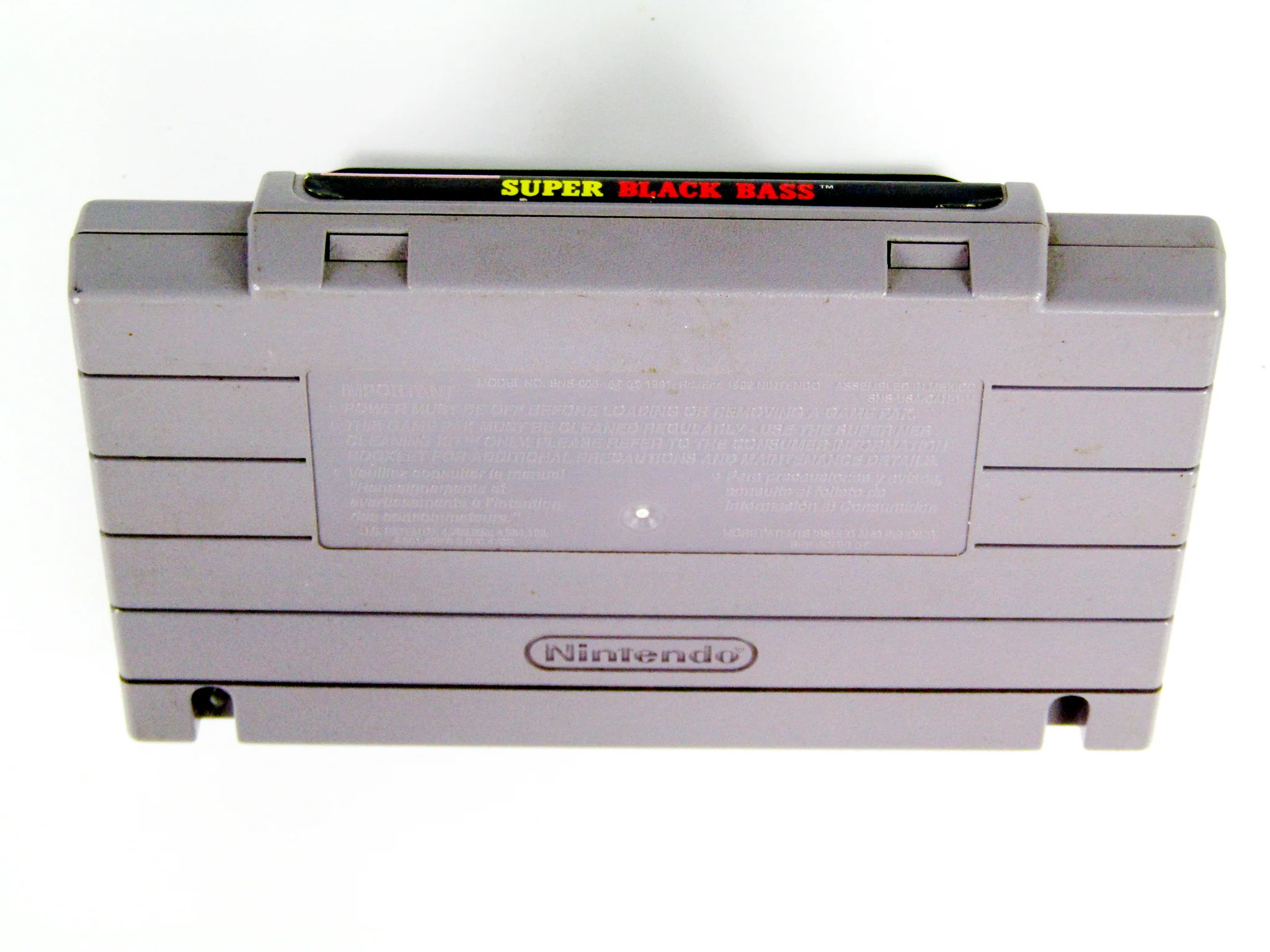 Super Black Bass (Super Nintendo / SNES) - Image 4