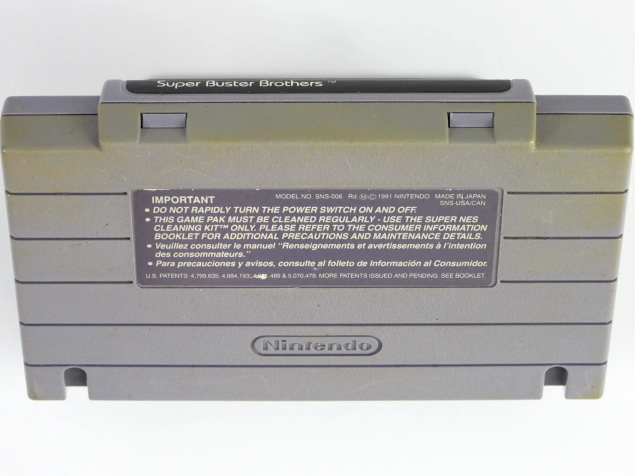 Super Buster Bros. (Super Nintendo / SNES) - Image 7