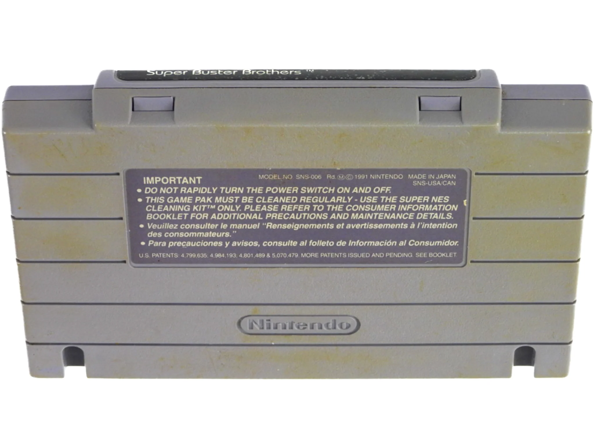 Super Buster Bros. (Super Nintendo / SNES) - Image 9