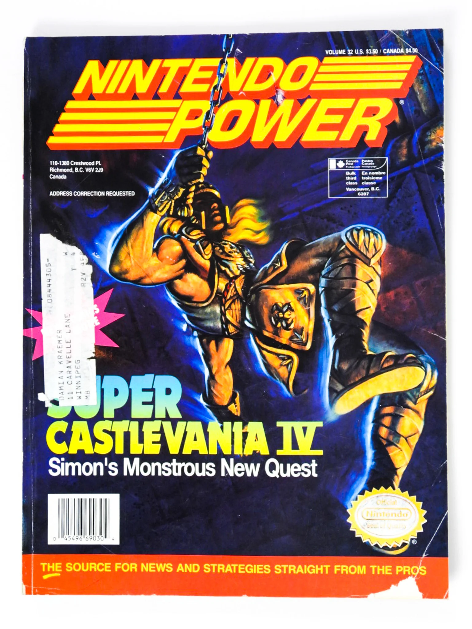 Super Castlevania 4 [Volume 32] [Nintendo Power] (Magazines) - Image 6