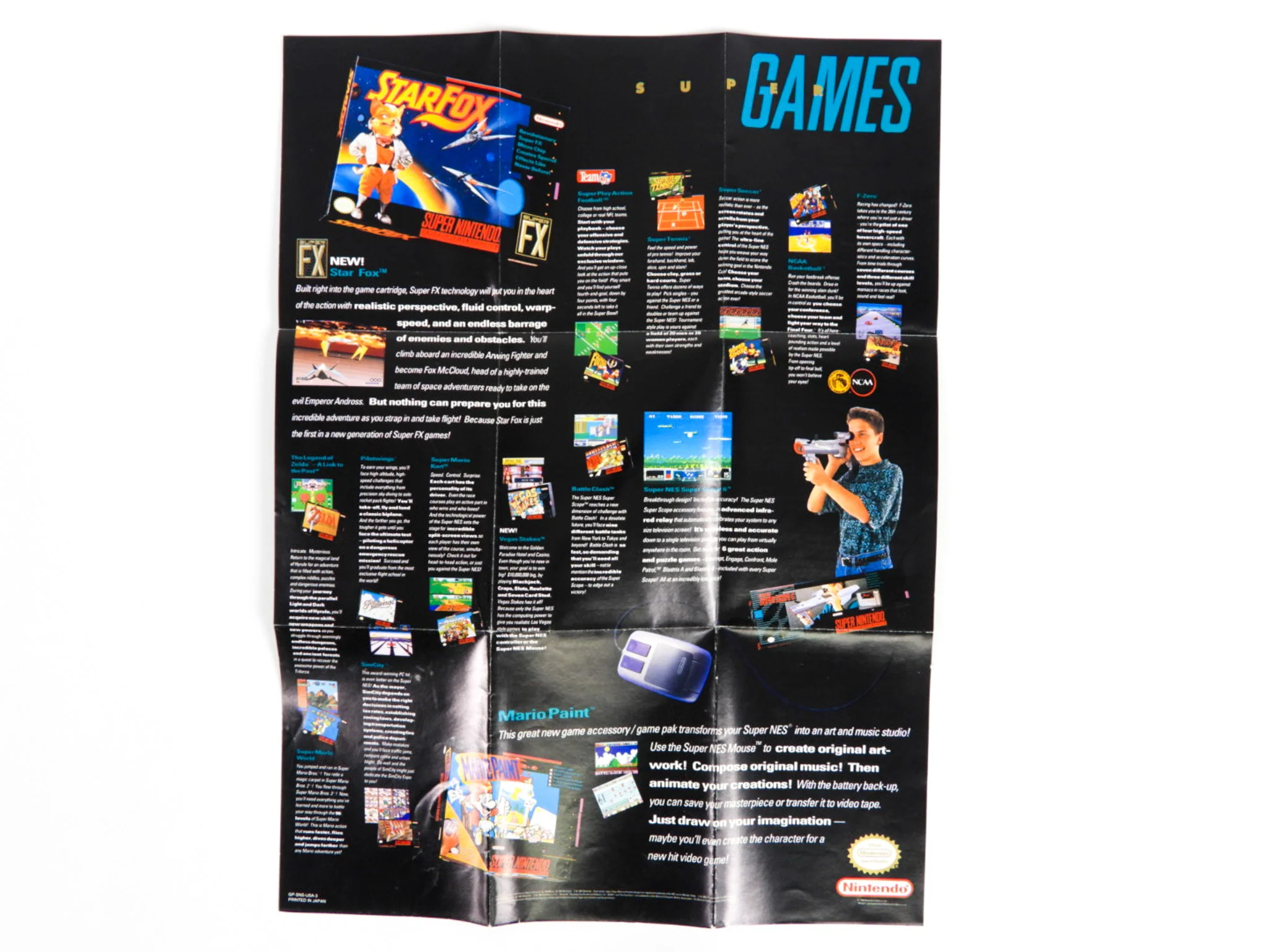 Super Games [Poster] (Super Nintendo / SNES) - Image 8