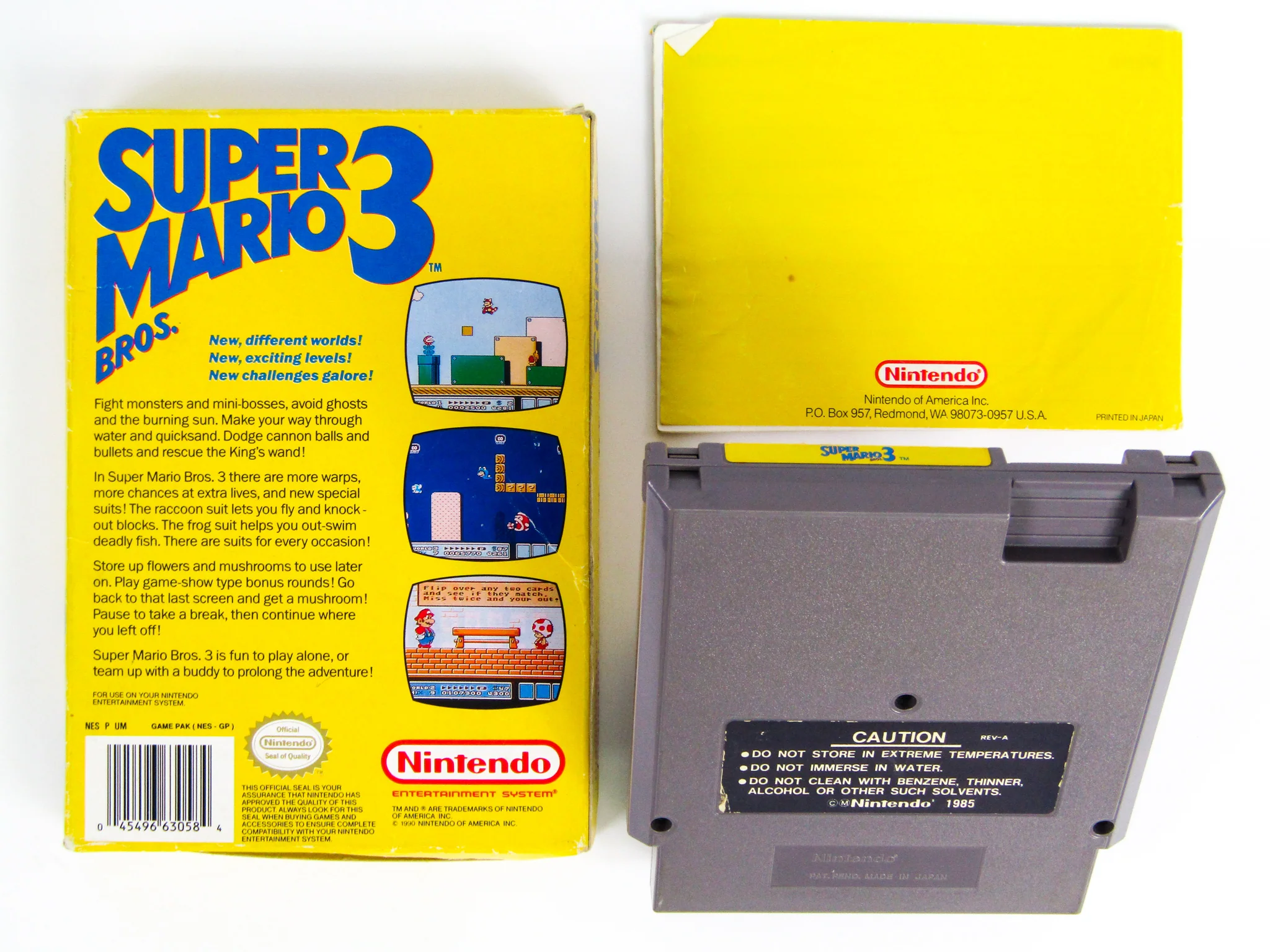 Super Mario 3 [Left Bros] (Nintendo / NES) - Image 2