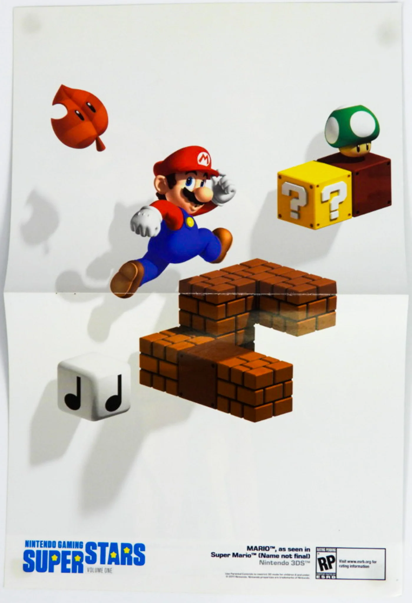 Super Mario 3D Land And Metroid: Other M [Nintendo Power] [Poster] (Nintendo 3DS) - Image 2