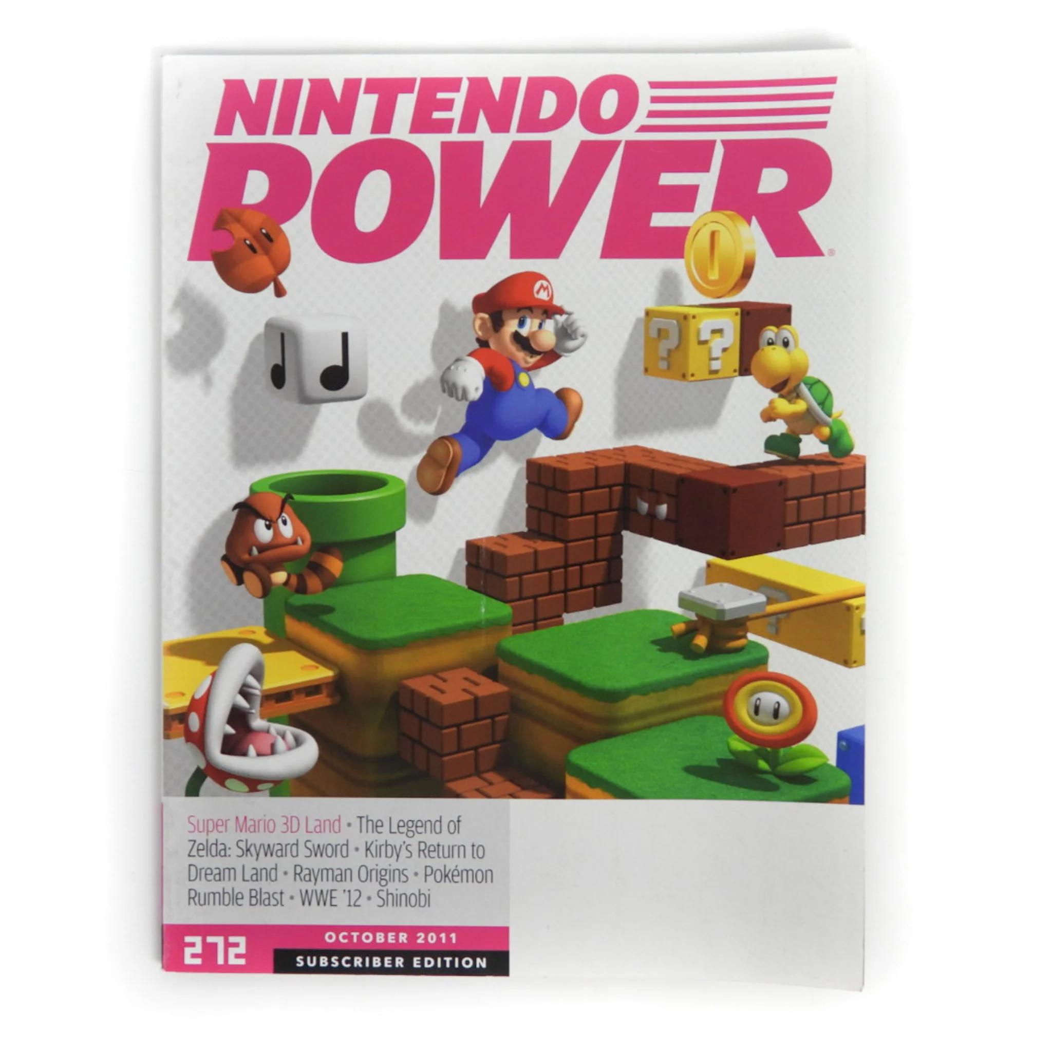 Super Mario 3D Land [Volume 272] [Subscriber] [Nintendo Power] (Magazines) - Image 3